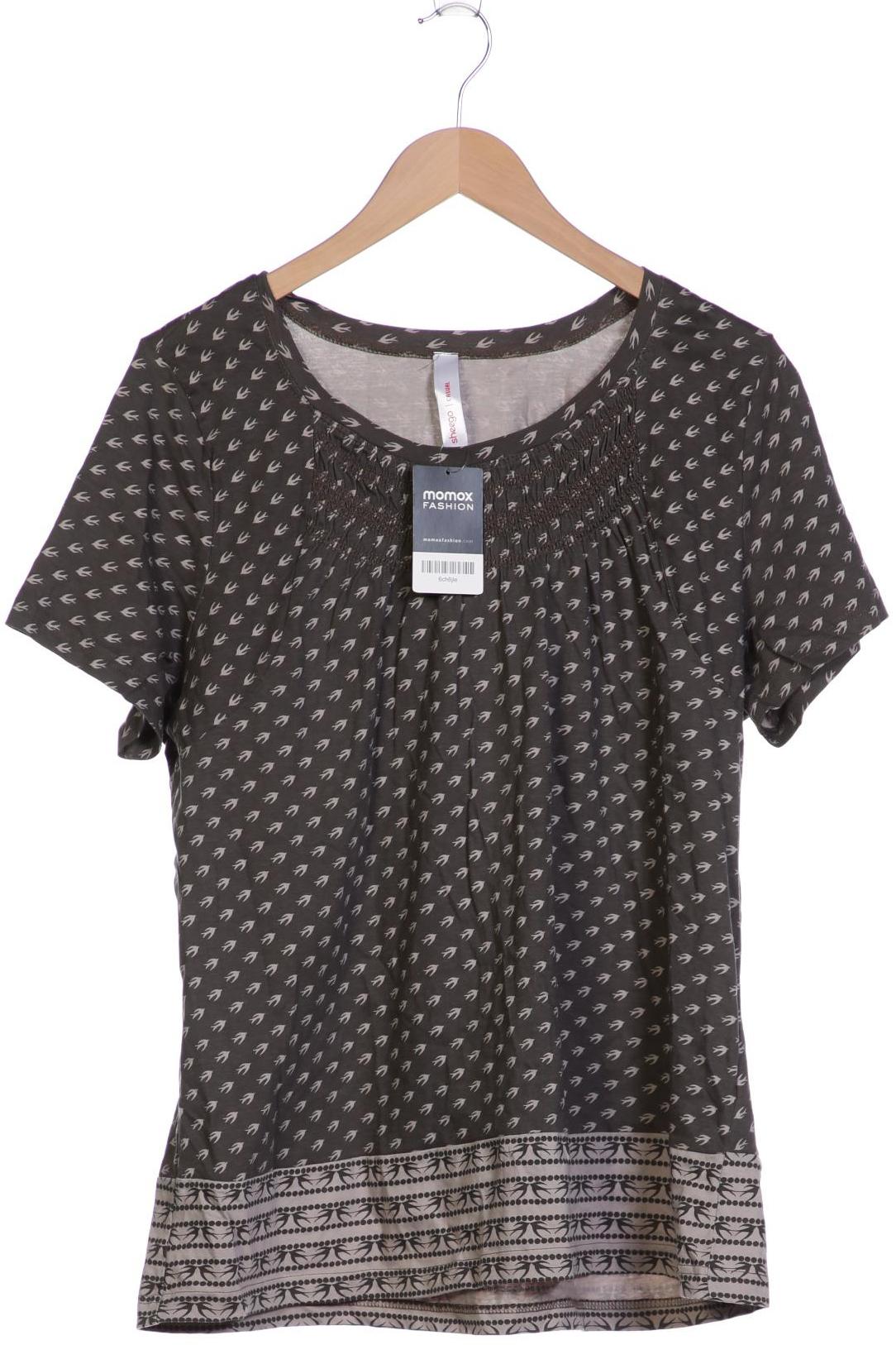 

sheego Damen T-Shirt, grau