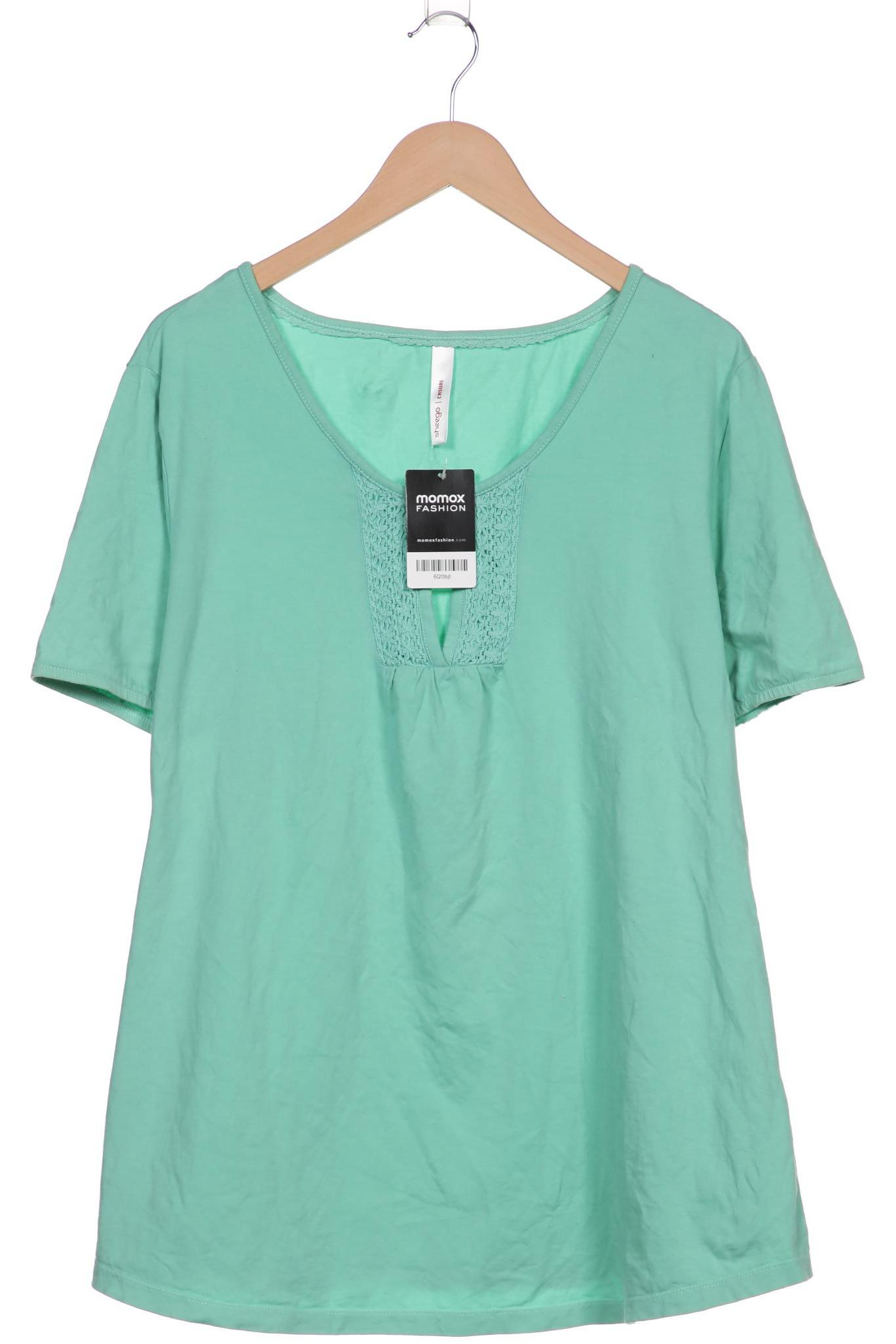 

sheego Damen T-Shirt, grün