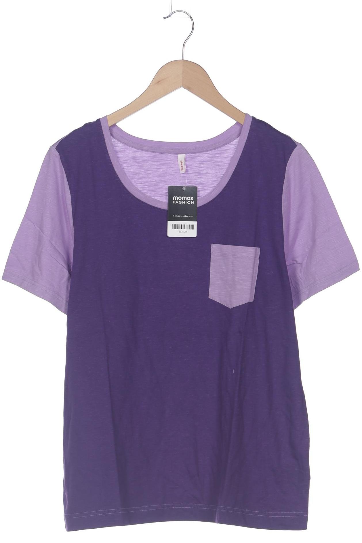 

sheego Damen T-Shirt, flieder, Gr. 44
