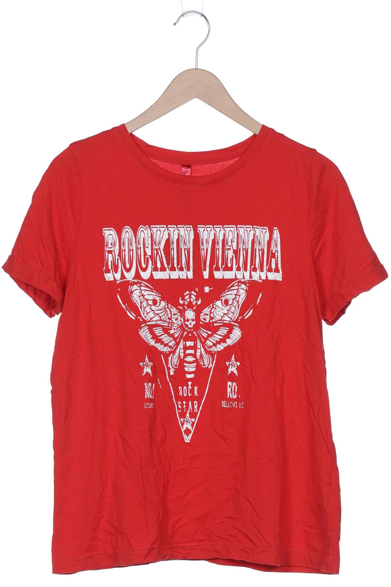 

sheego Damen T-Shirt, rot, Gr. 40