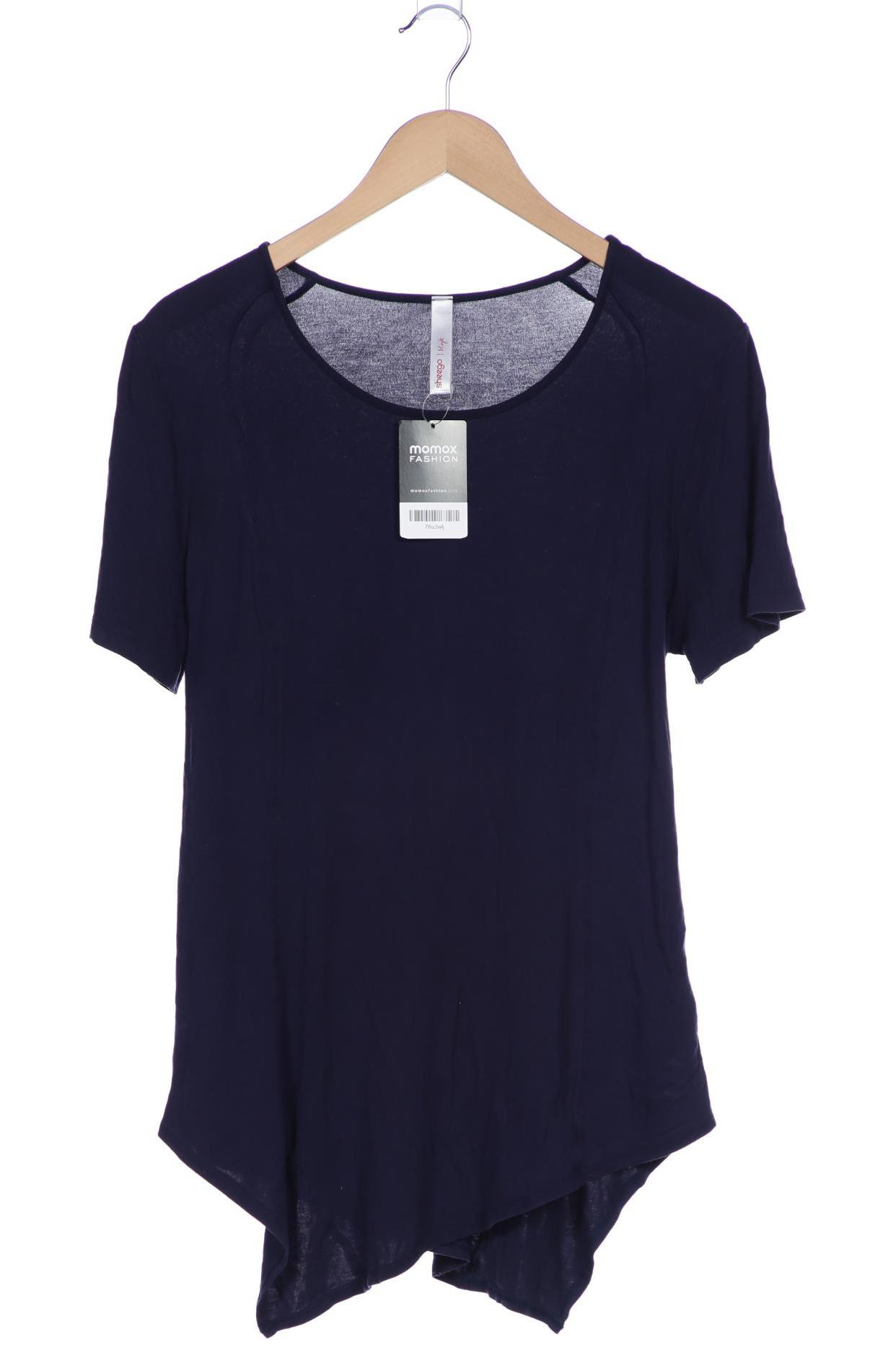 

sheego Damen T-Shirt, blau, Gr. 40