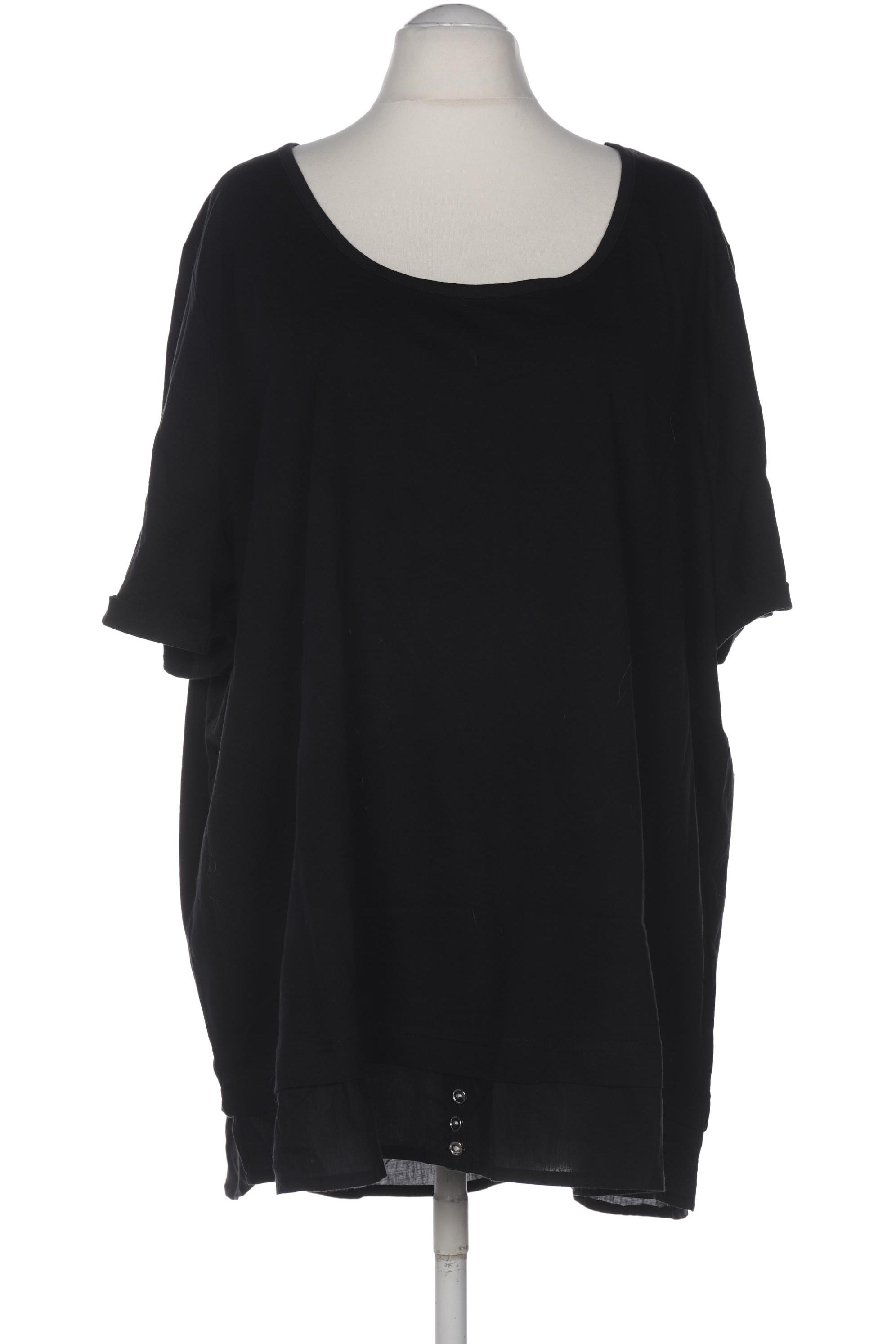 

sheego Damen T-Shirt, schwarz