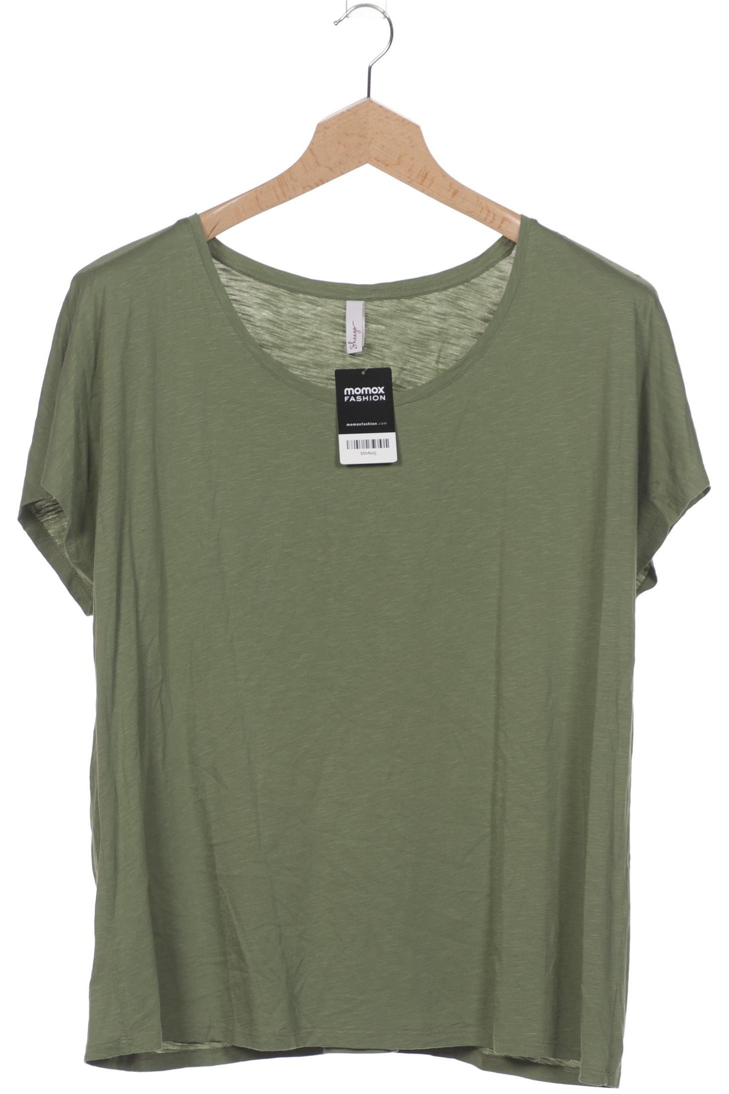 

sheego Damen T-Shirt, grün, Gr. 52