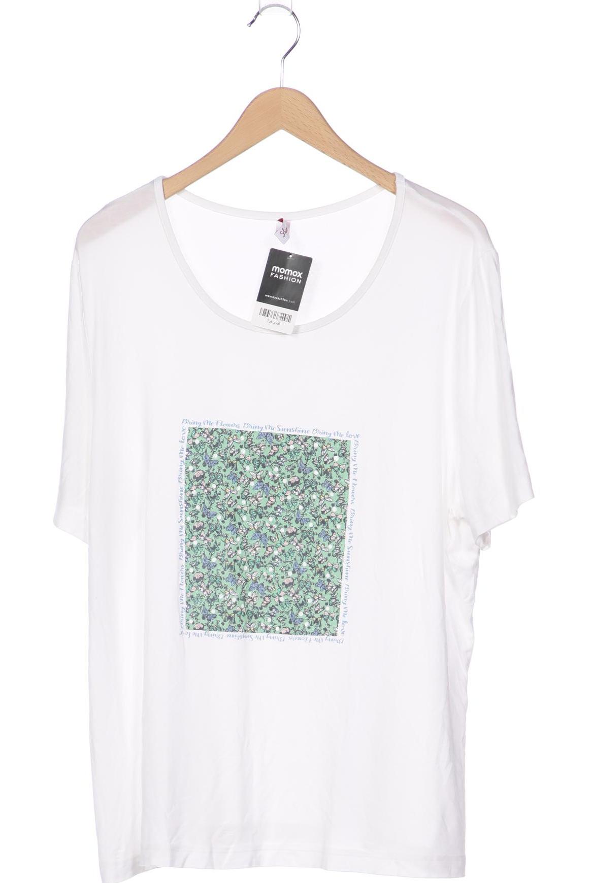 

sheego Damen T-Shirt, weiß