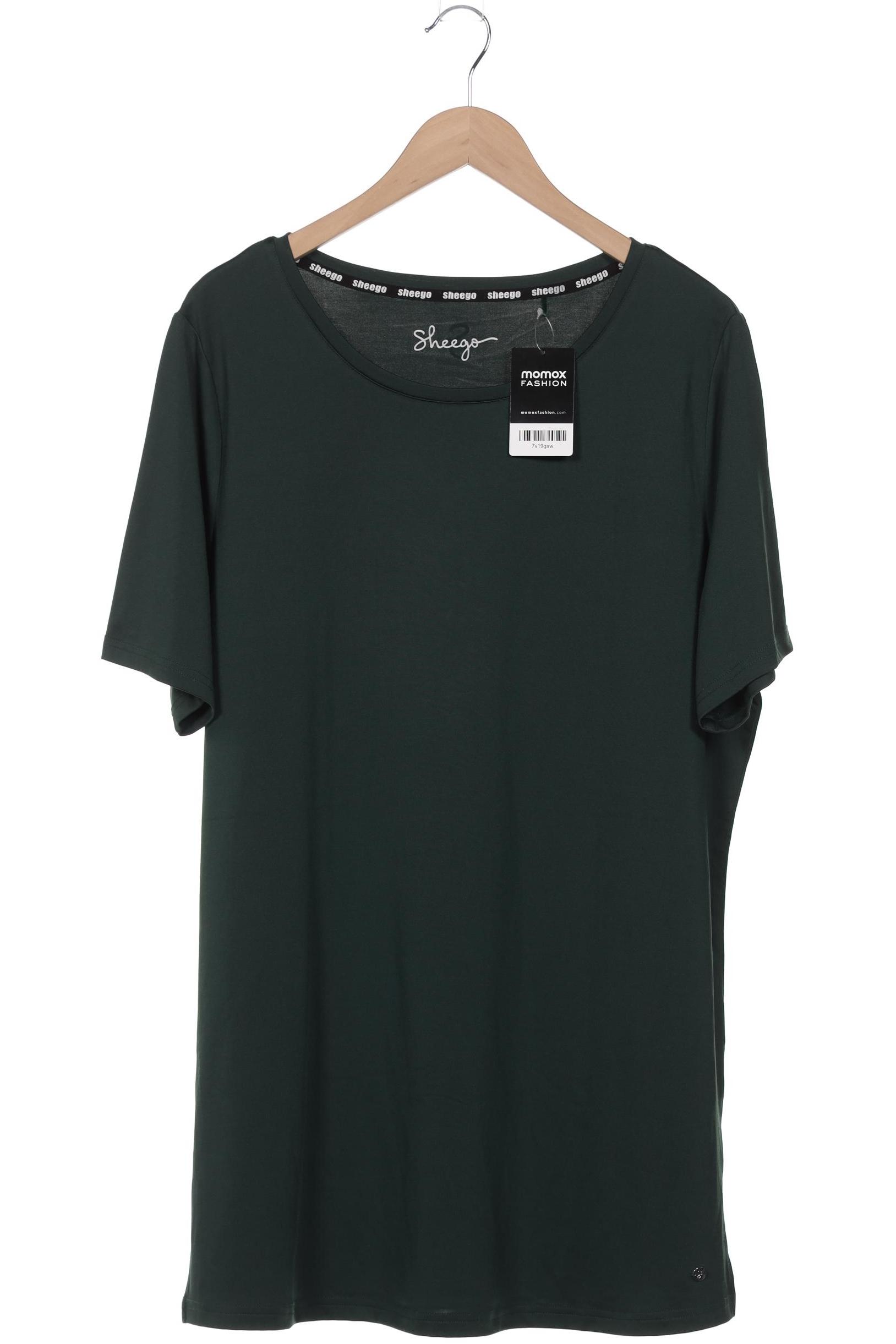 

sheego Damen T-Shirt, grün, Gr. 44