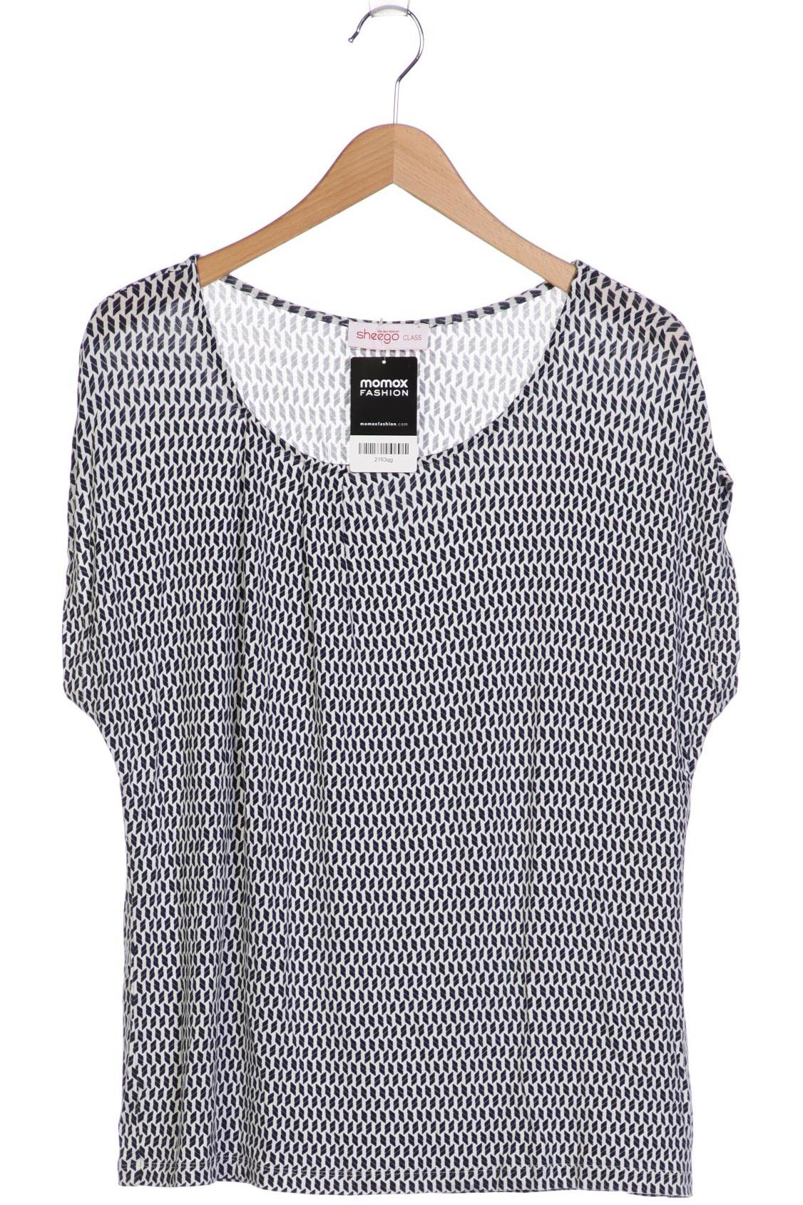 

sheego Damen T-Shirt, marineblau, Gr. 40