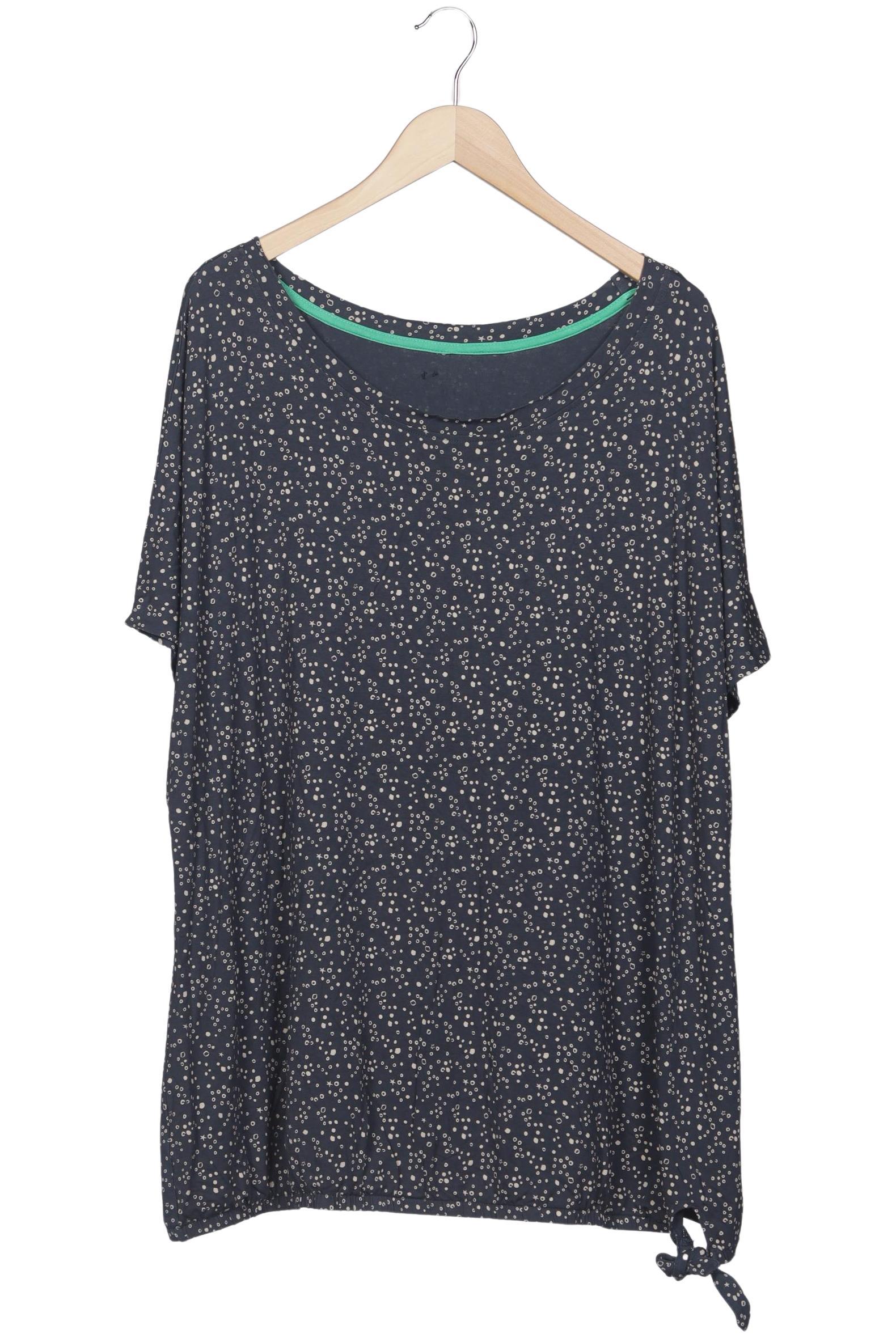 

sheego Damen T-Shirt, marineblau, Gr. 52