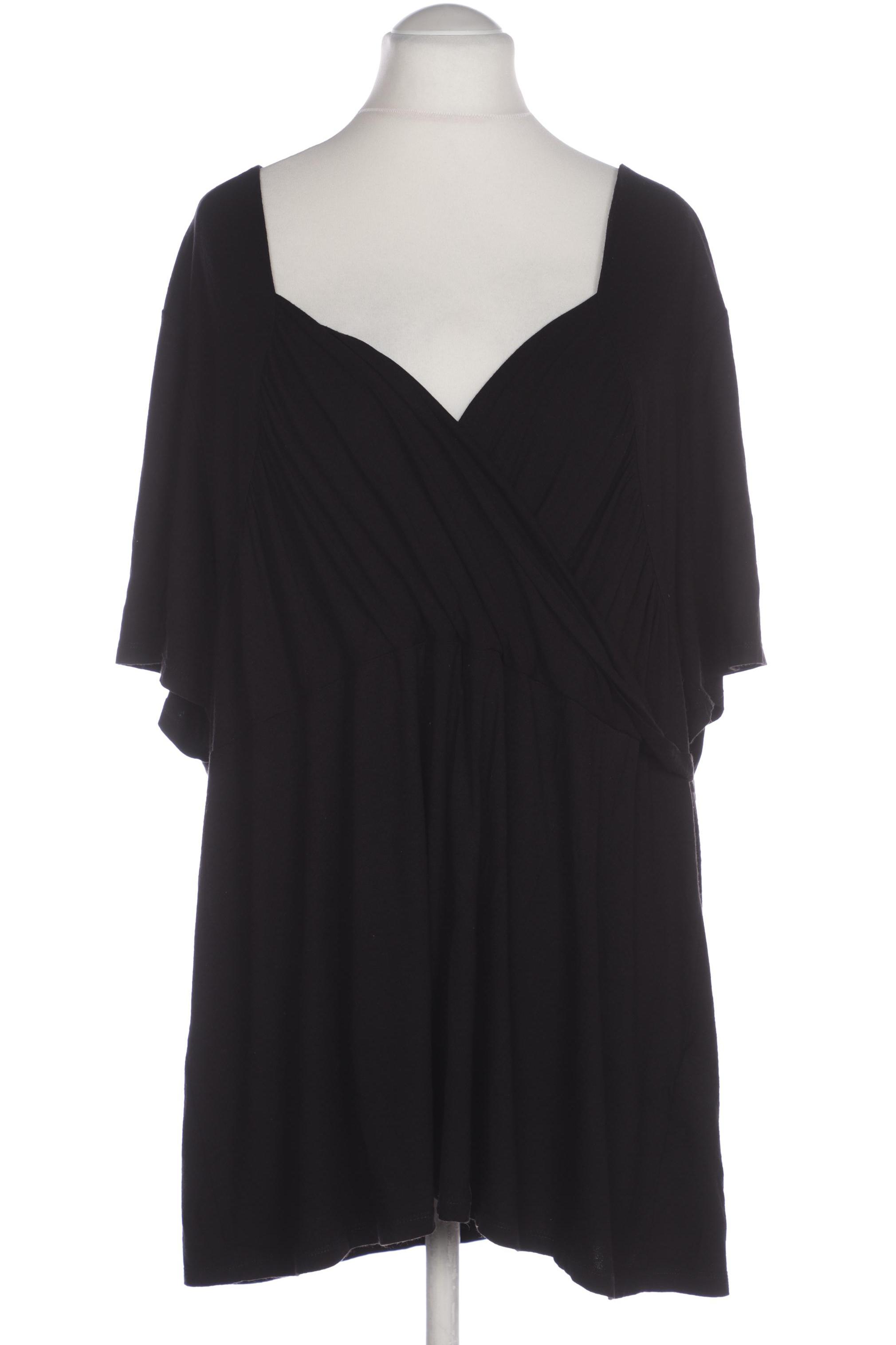 

sheego Damen T-Shirt, schwarz, Gr. 56