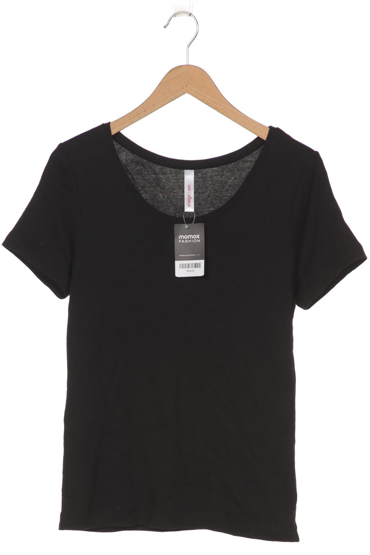 

sheego Damen T-Shirt, schwarz