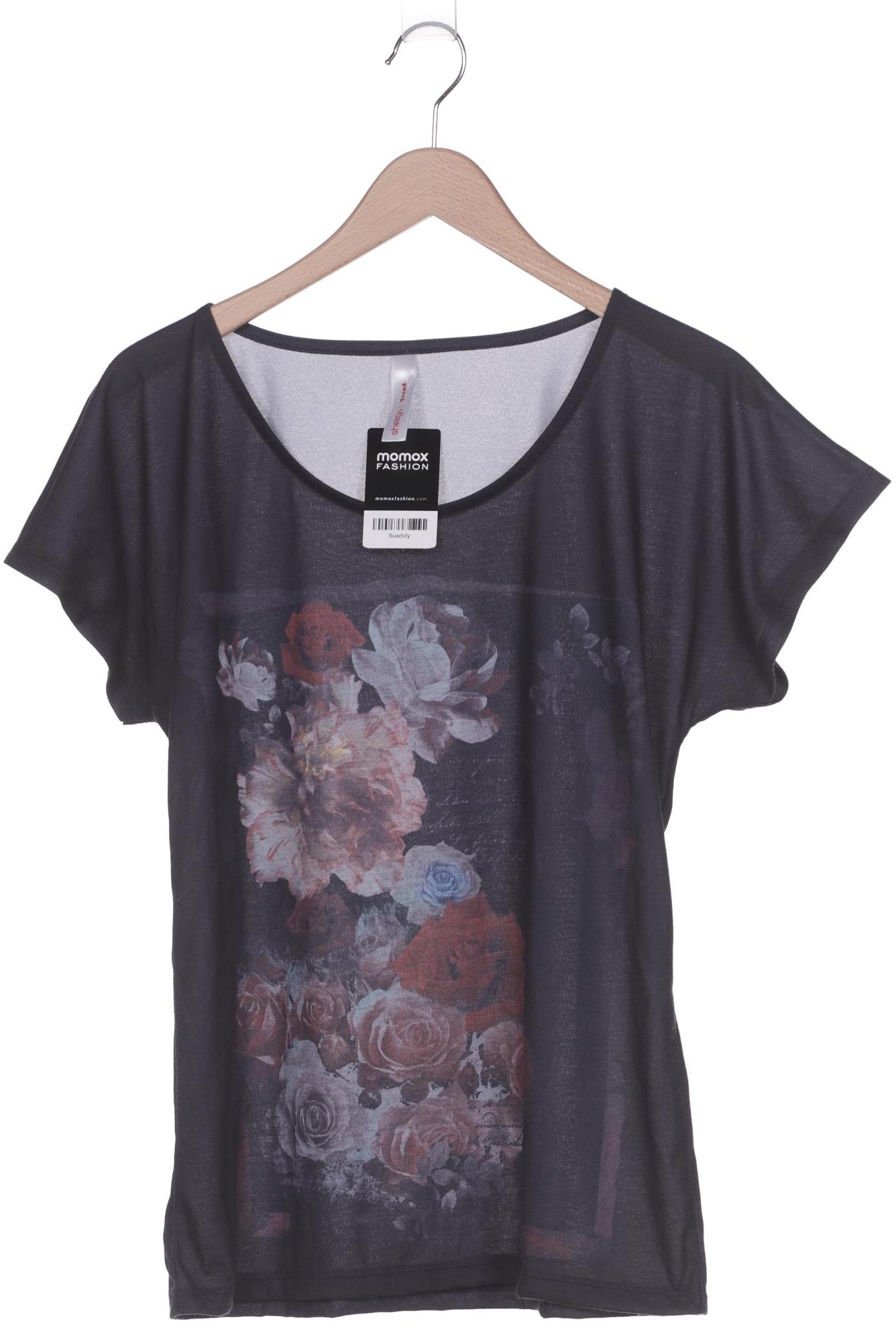 

sheego Damen T-Shirt, schwarz, Gr. 40