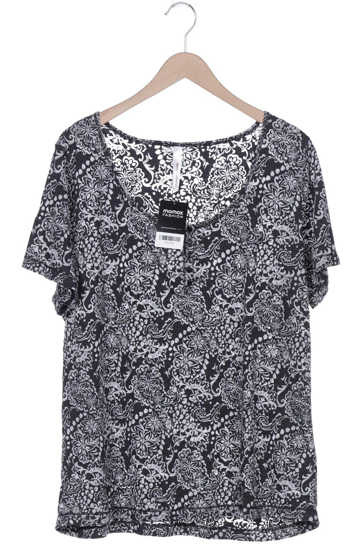 

sheego Damen T-Shirt, schwarz, Gr. 48
