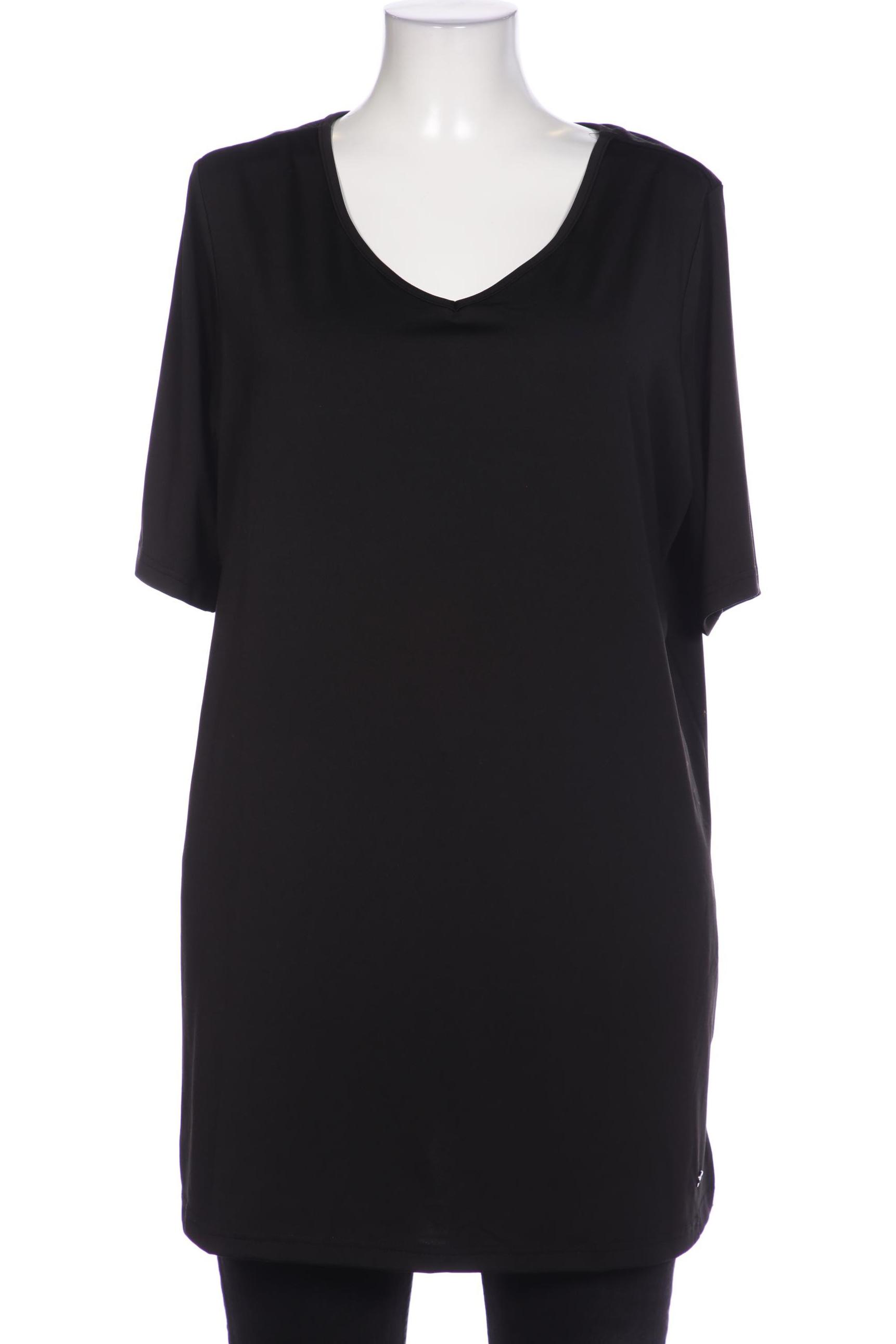 

sheego Damen T-Shirt, schwarz, Gr. 44