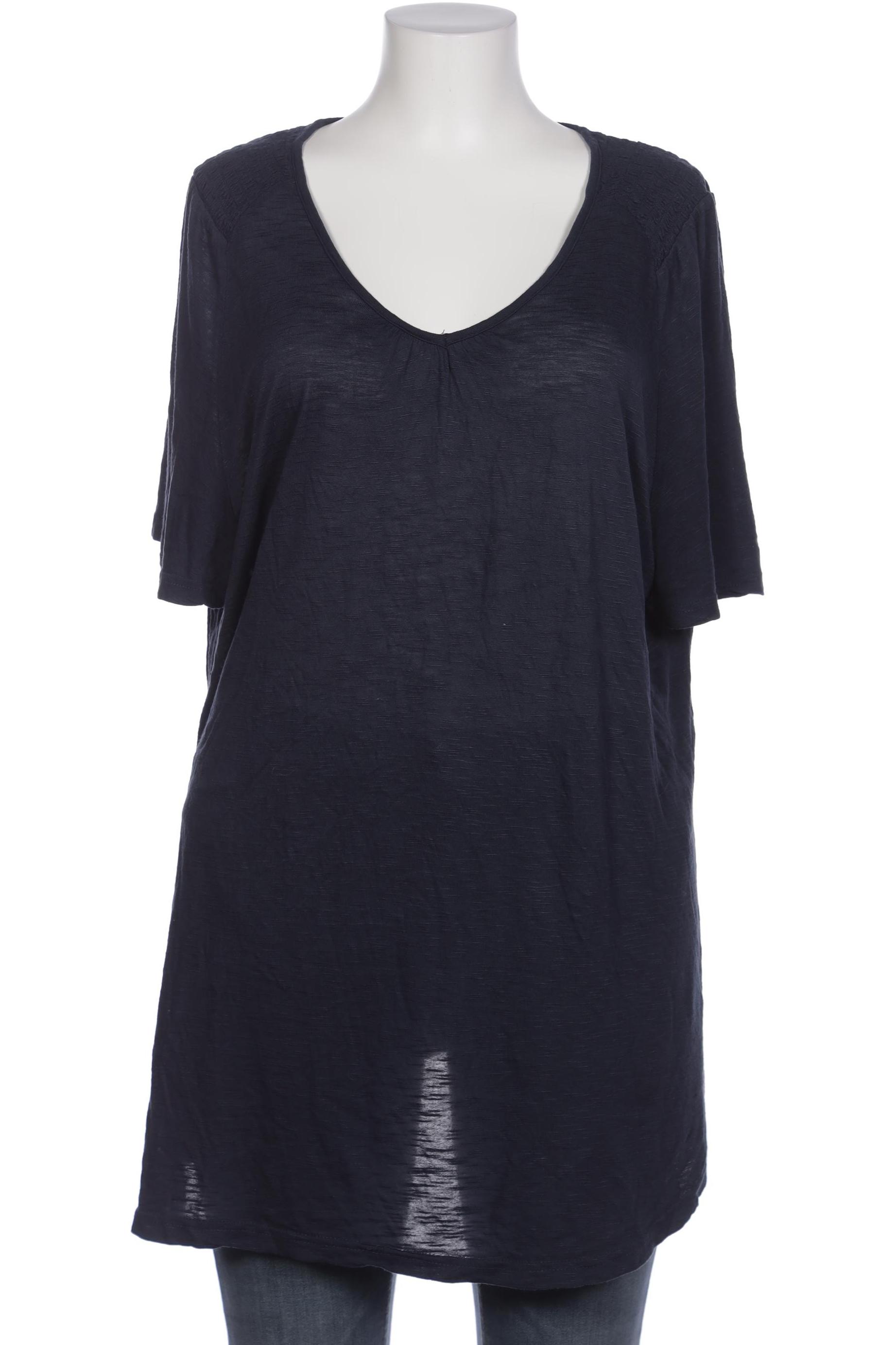 

sheego Damen T-Shirt, marineblau, Gr. 48