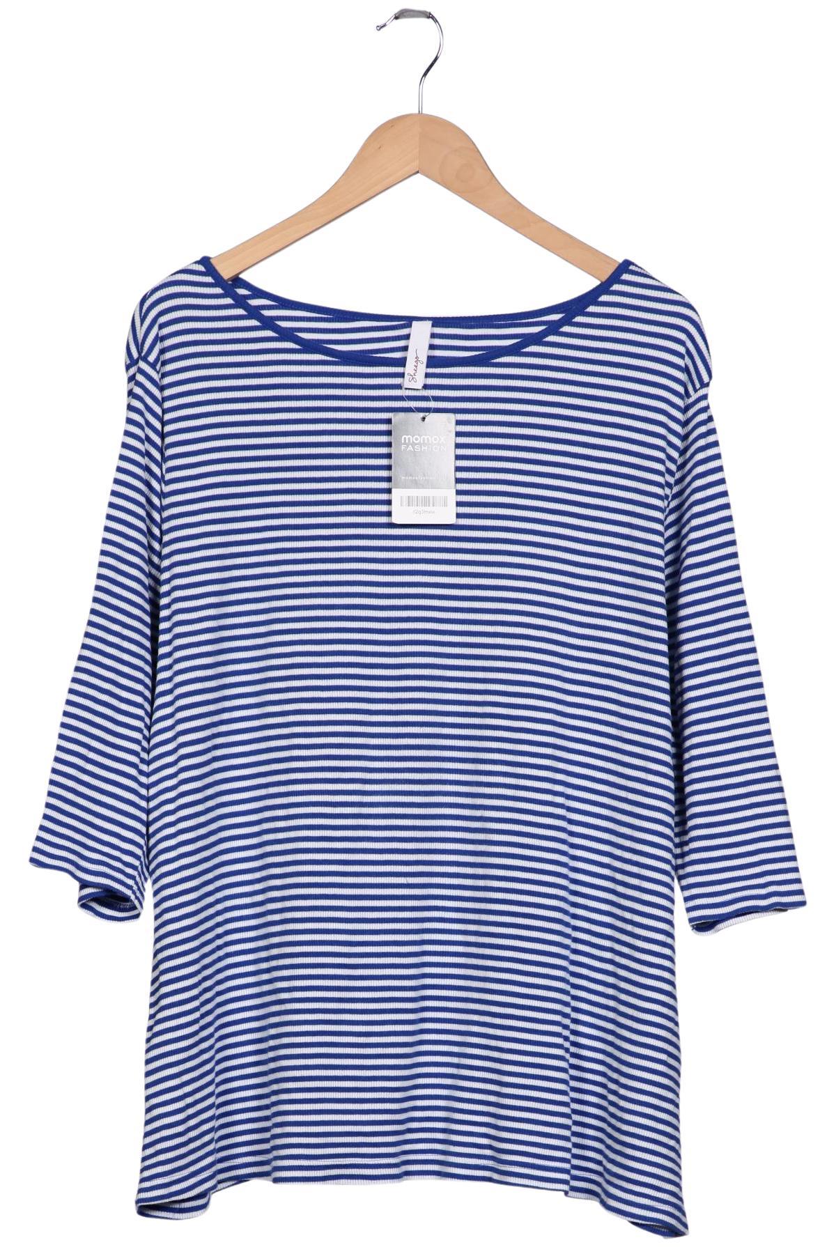 

sheego Damen T-Shirt, blau, Gr. 48