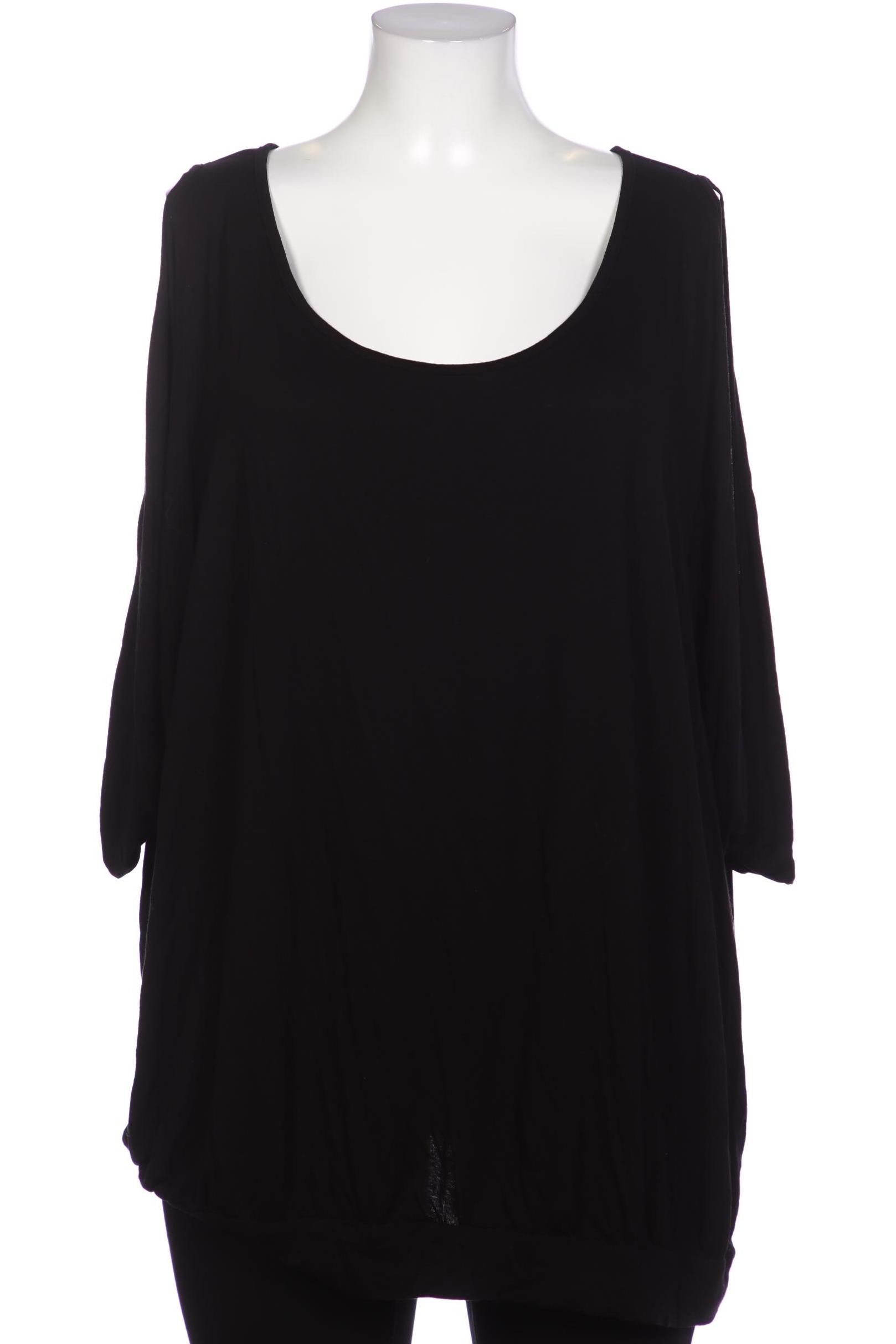 

sheego Damen T-Shirt, schwarz, Gr. 52