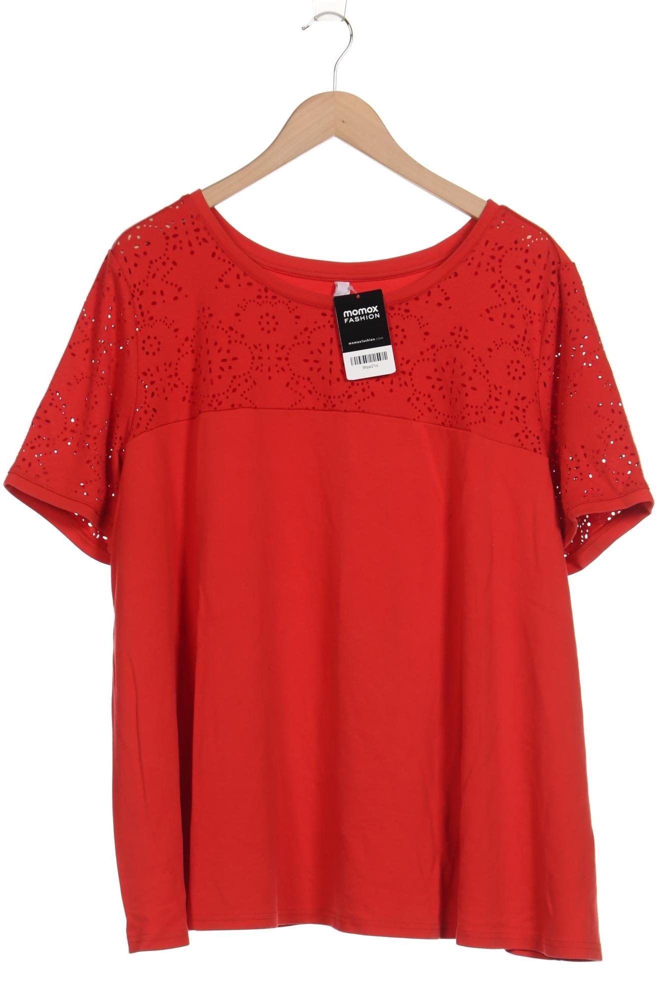 

sheego Damen T-Shirt, rot, Gr. 48