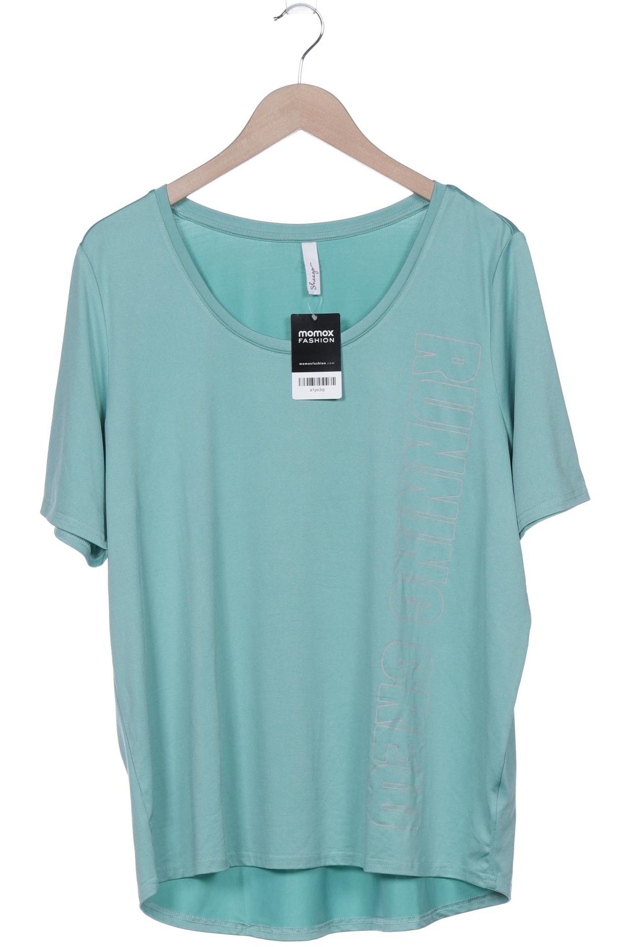 

sheego Damen T-Shirt, grün, Gr. 44