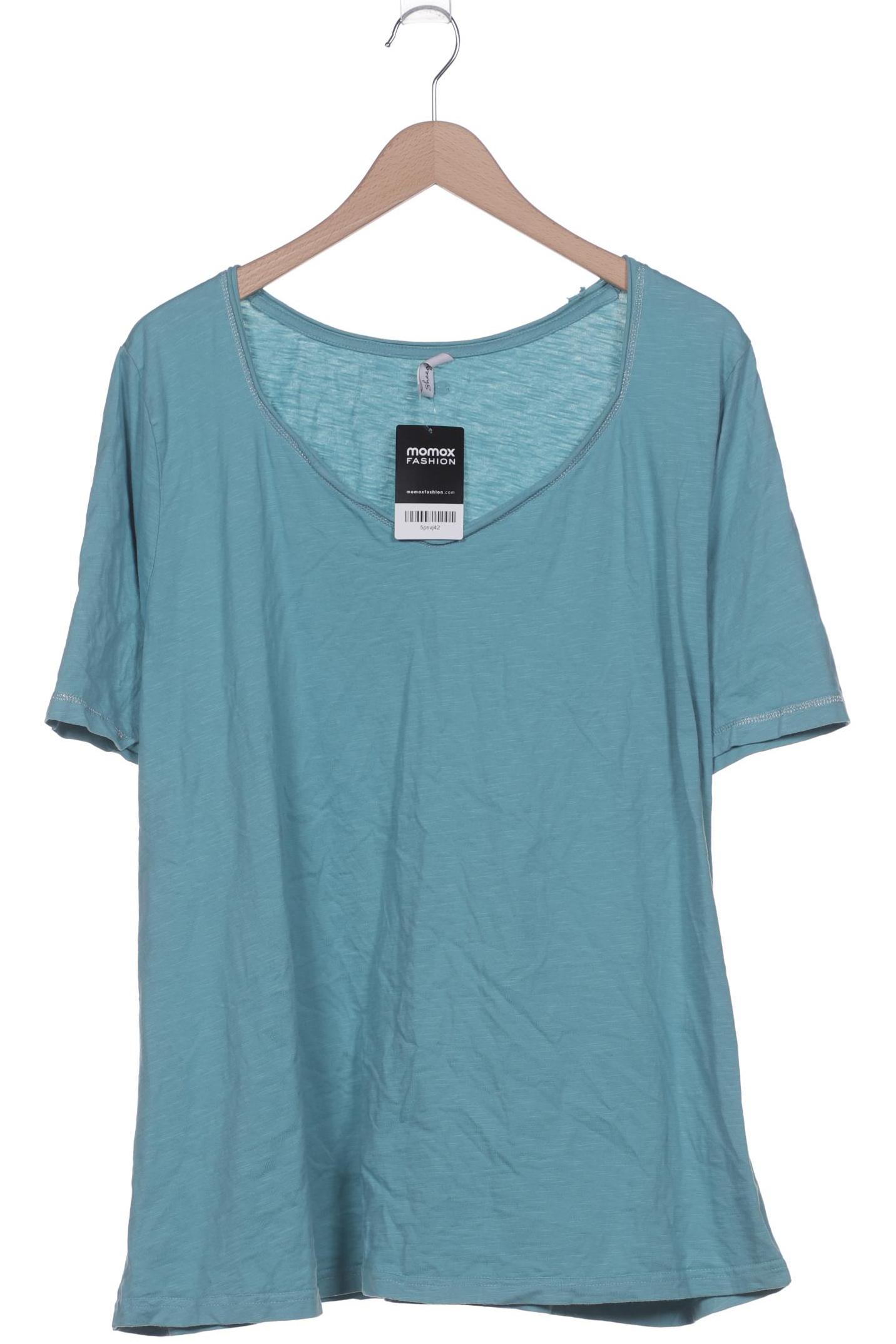 

sheego Damen T-Shirt, blau, Gr. 52