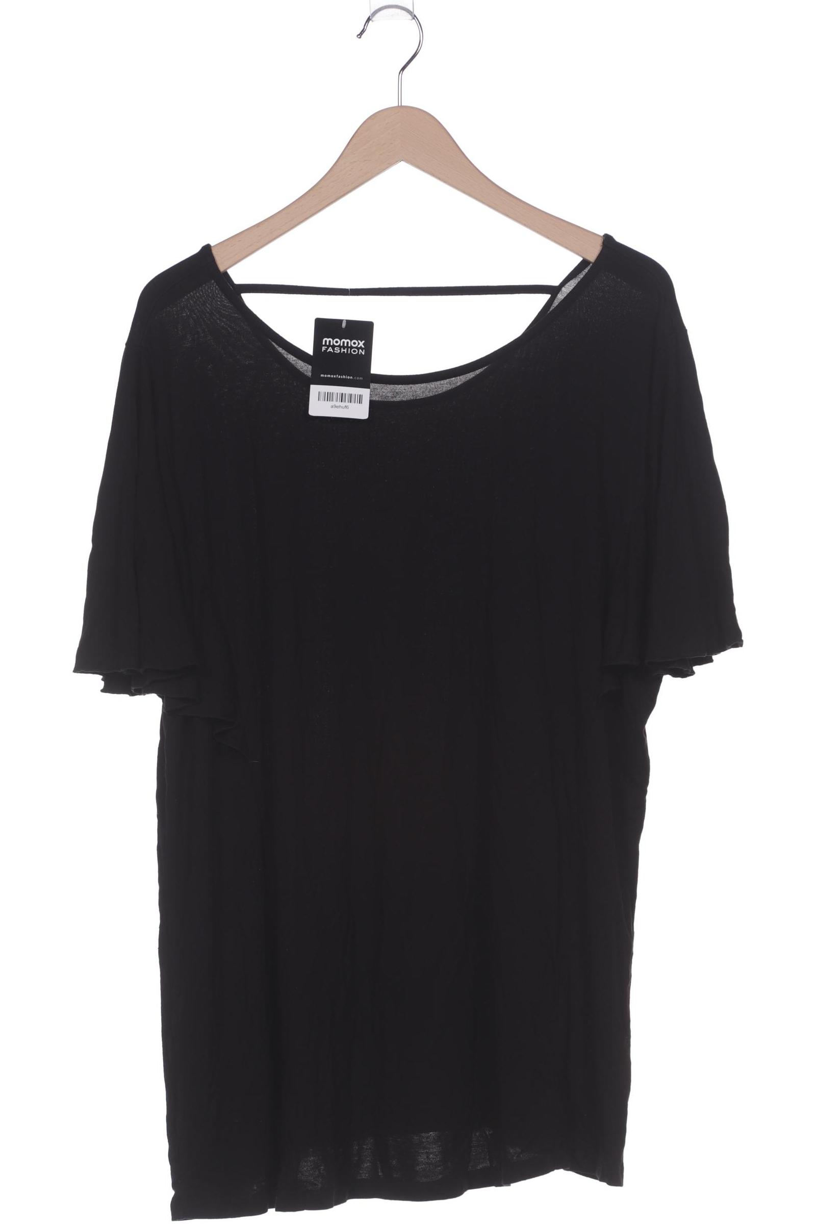 

sheego Damen T-Shirt, schwarz, Gr. 52