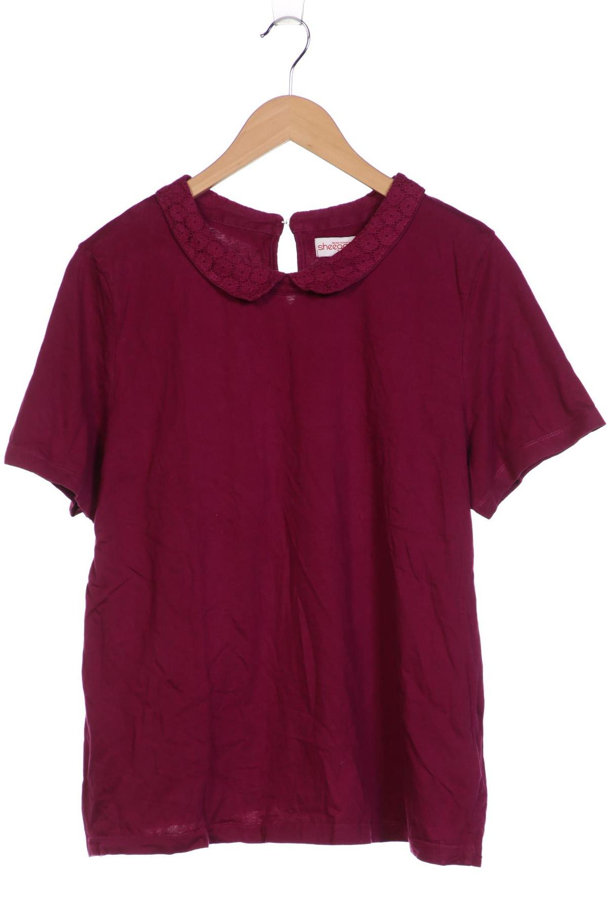 

sheego Damen T-Shirt, flieder, Gr. 44