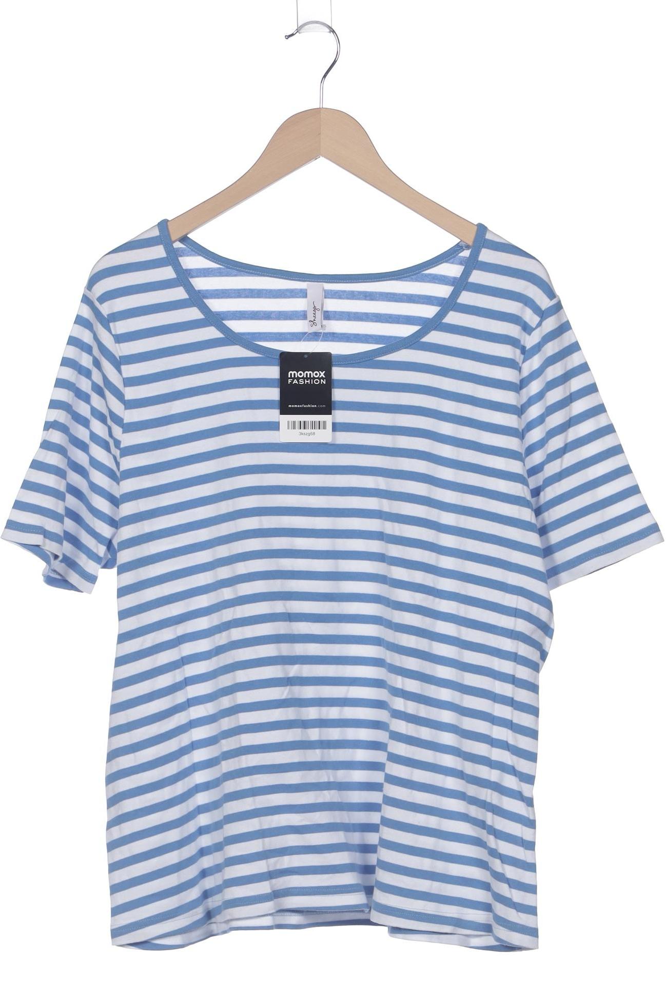 

sheego Damen T-Shirt, blau, Gr. 48