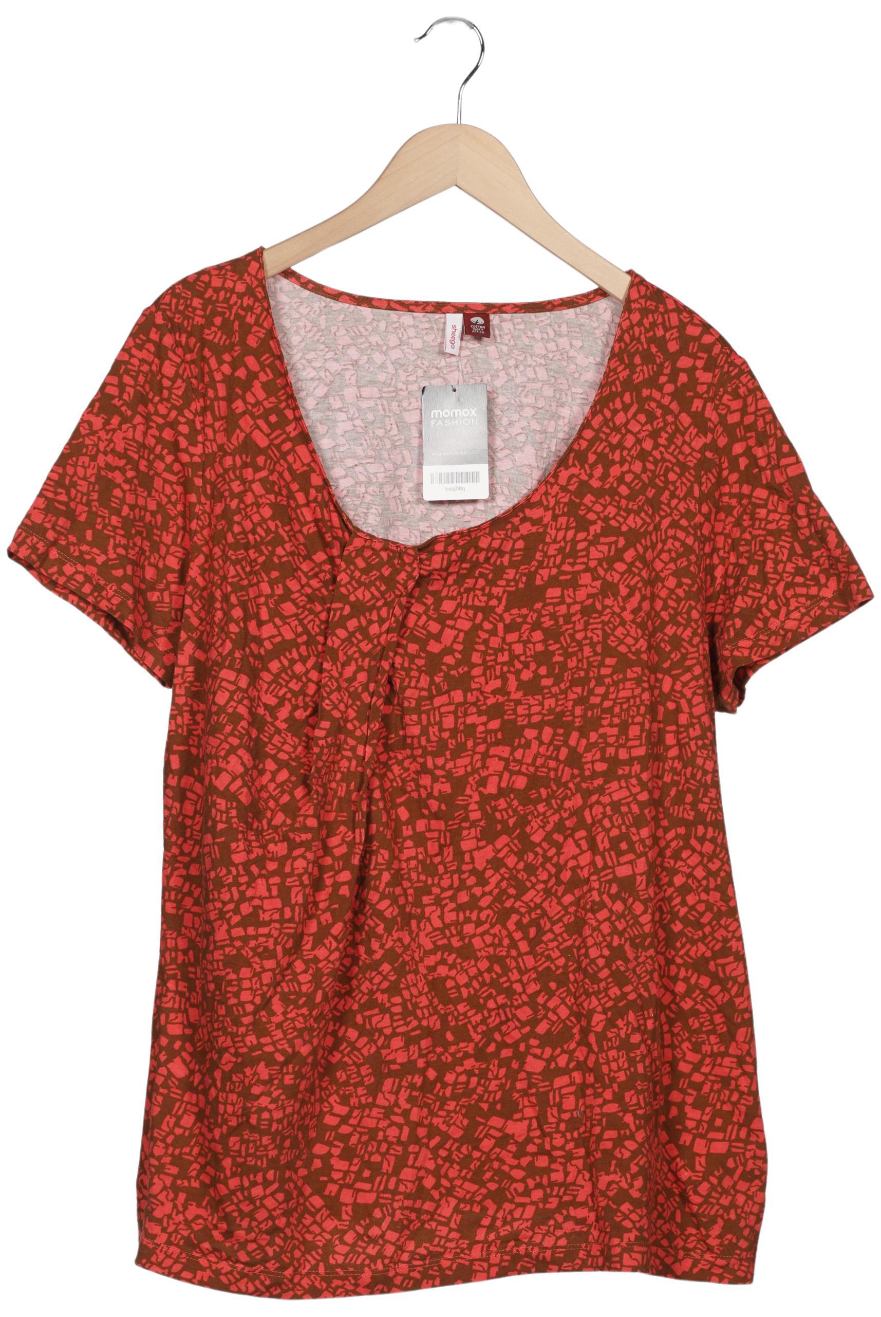 

sheego Damen T-Shirt, rot, Gr. 48