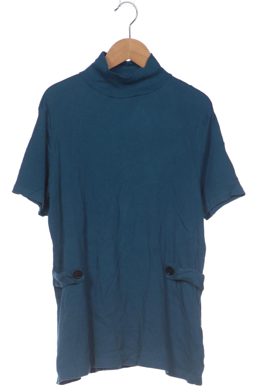 

sheego Damen T-Shirt, türkis, Gr. 44
