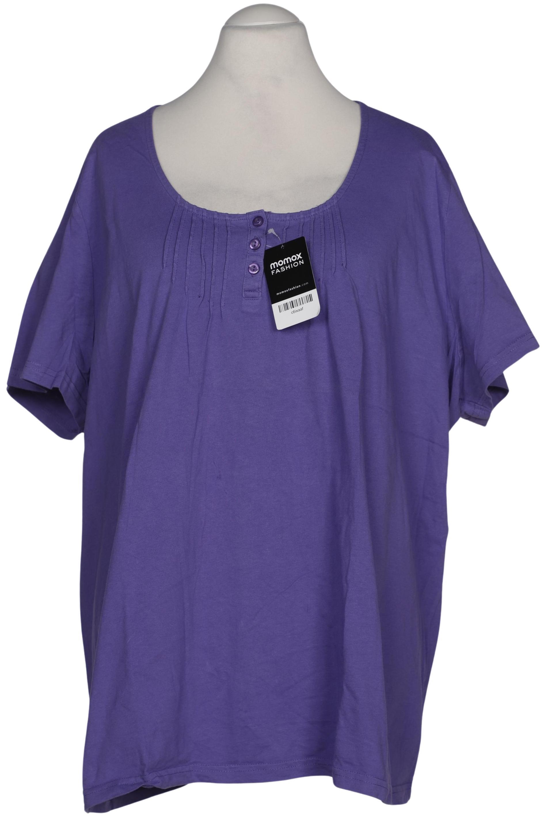 

sheego Damen T-Shirt, flieder, Gr. 56