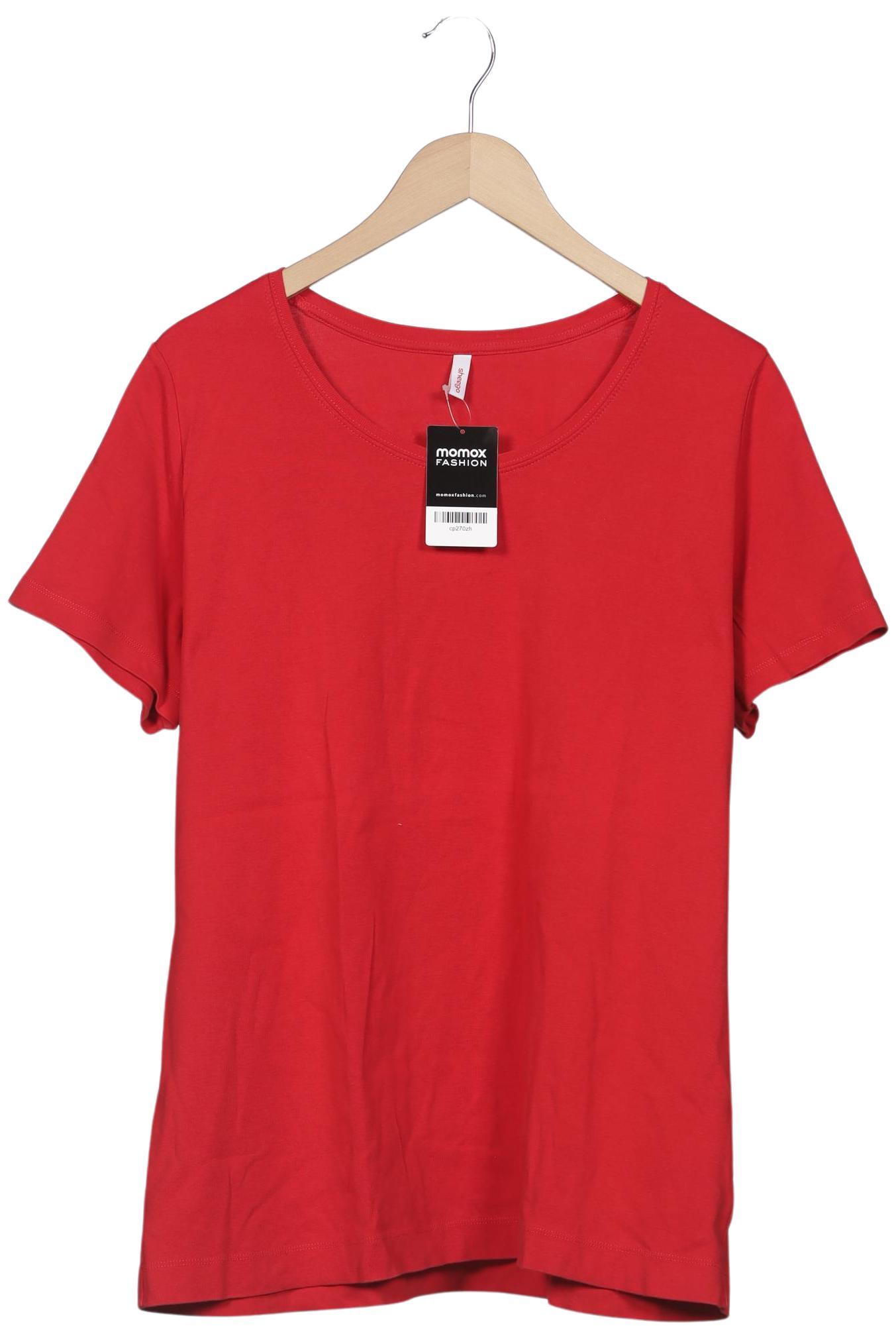 

sheego Damen T-Shirt, rot, Gr. 48