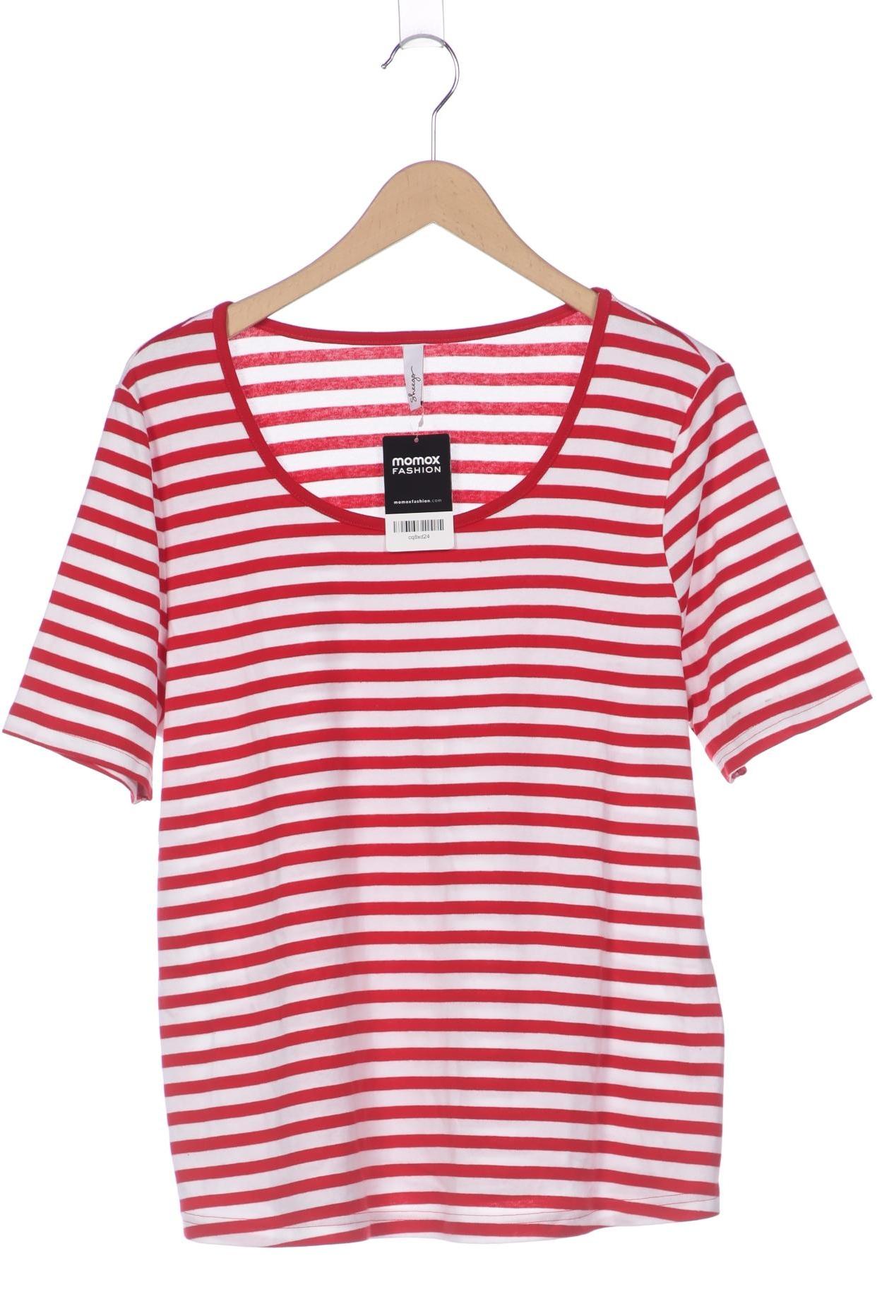 

sheego Damen T-Shirt, rot, Gr. 46
