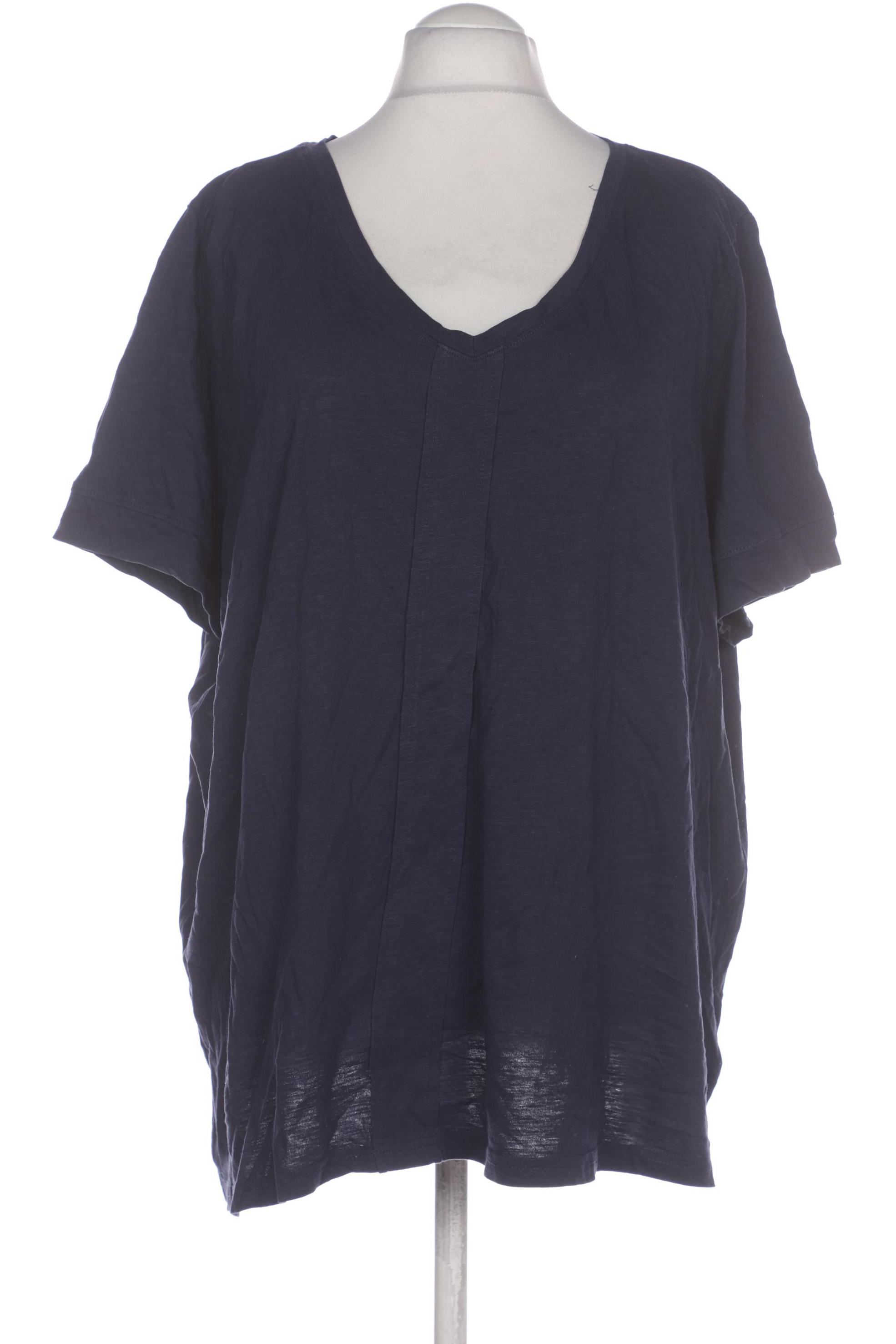 

sheego Damen T-Shirt, marineblau, Gr. 56