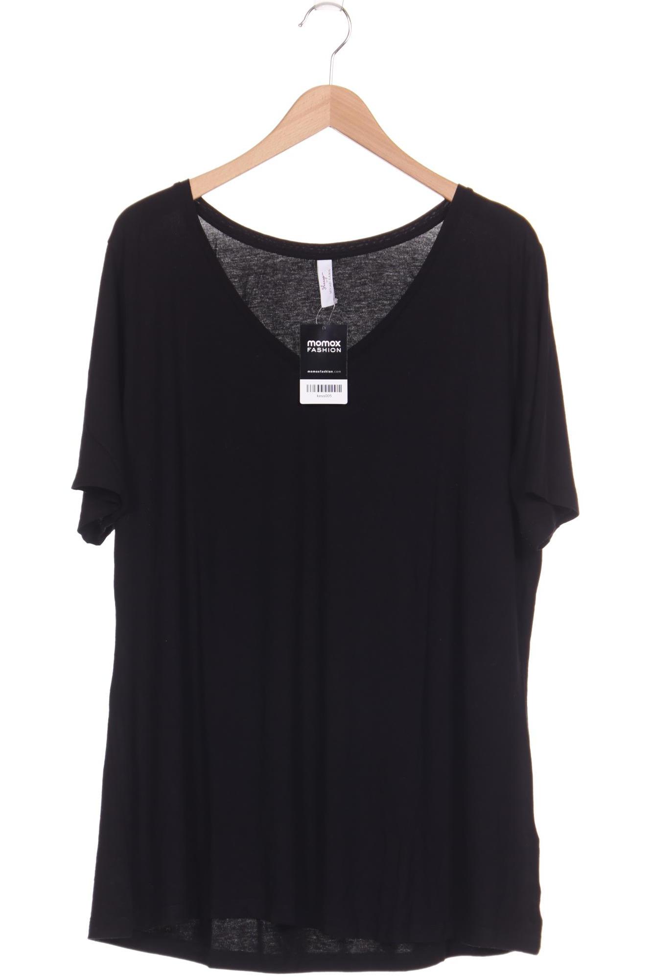 

sheego Damen T-Shirt, schwarz, Gr. 48