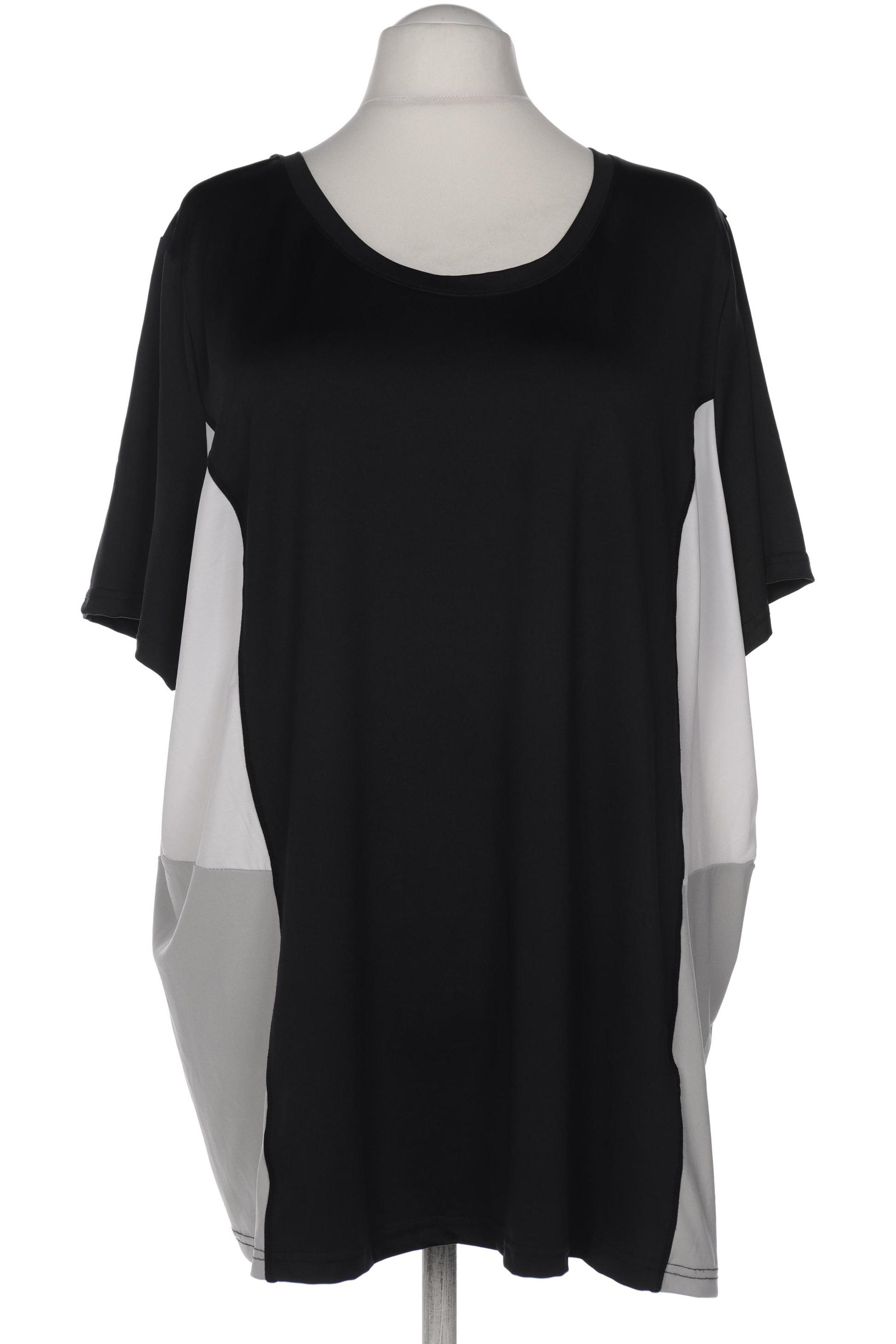 

sheego Damen T-Shirt, schwarz, Gr. 52