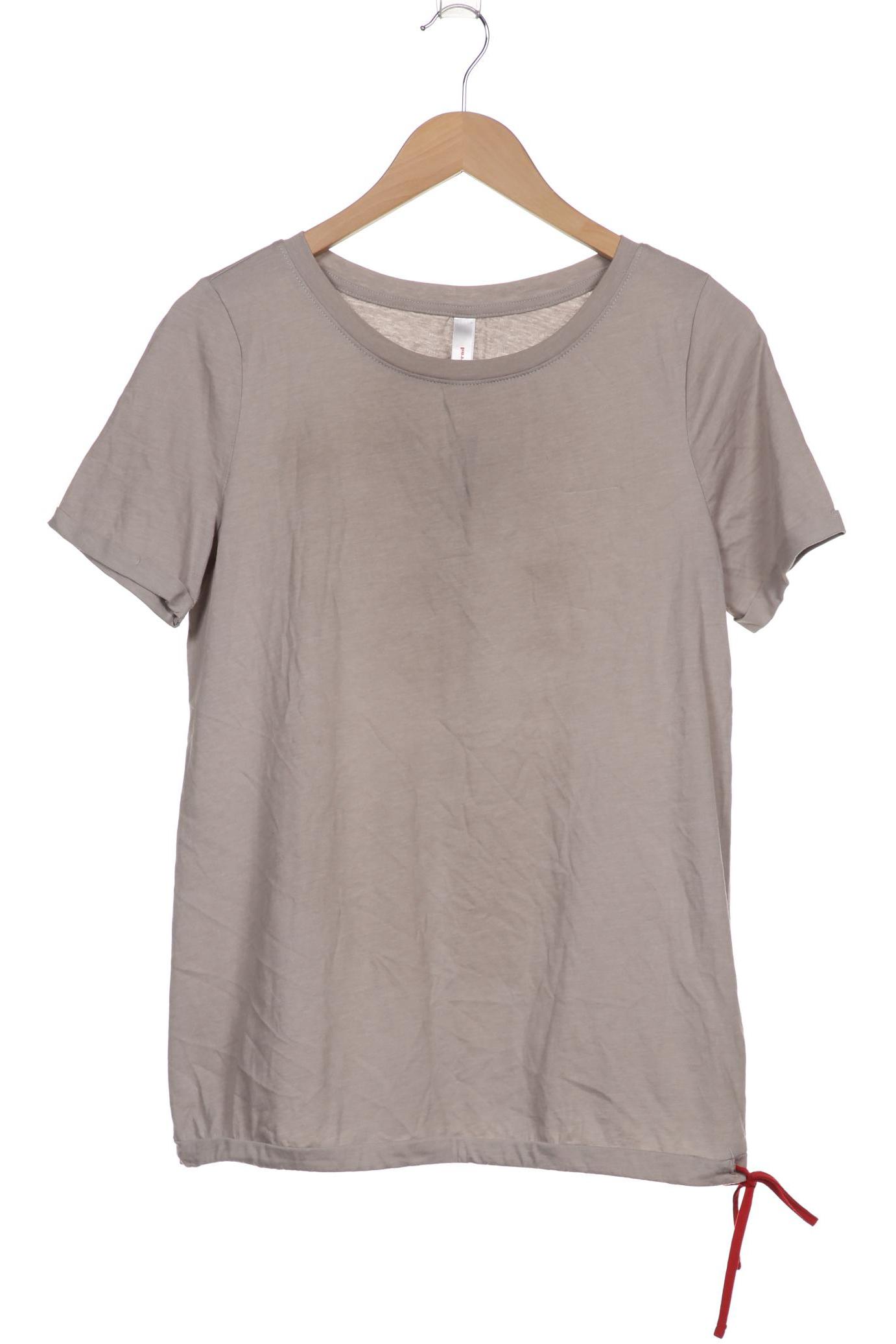 

sheego Damen T-Shirt, grau