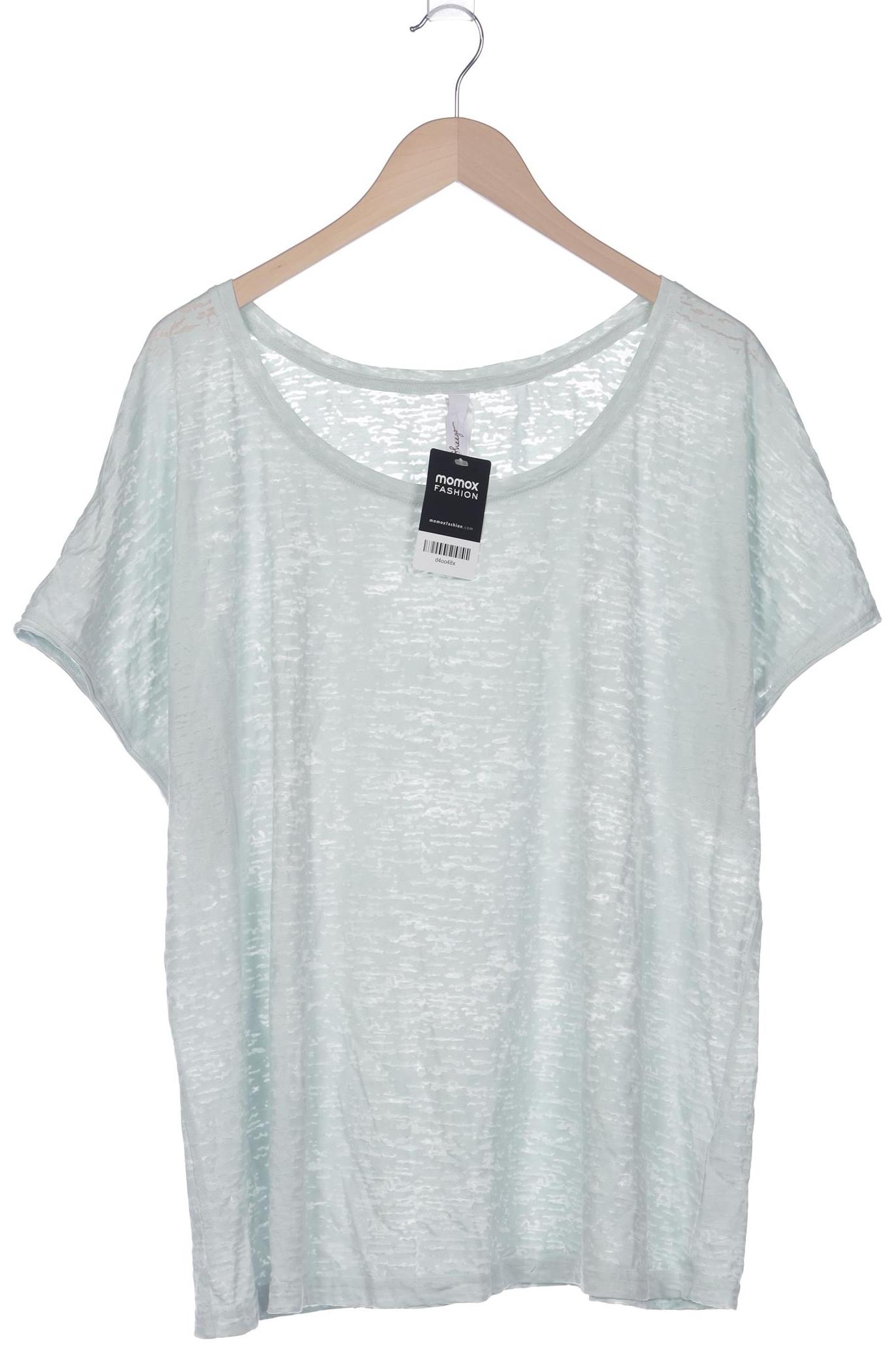 

sheego Damen T-Shirt, hellgrün, Gr. 52