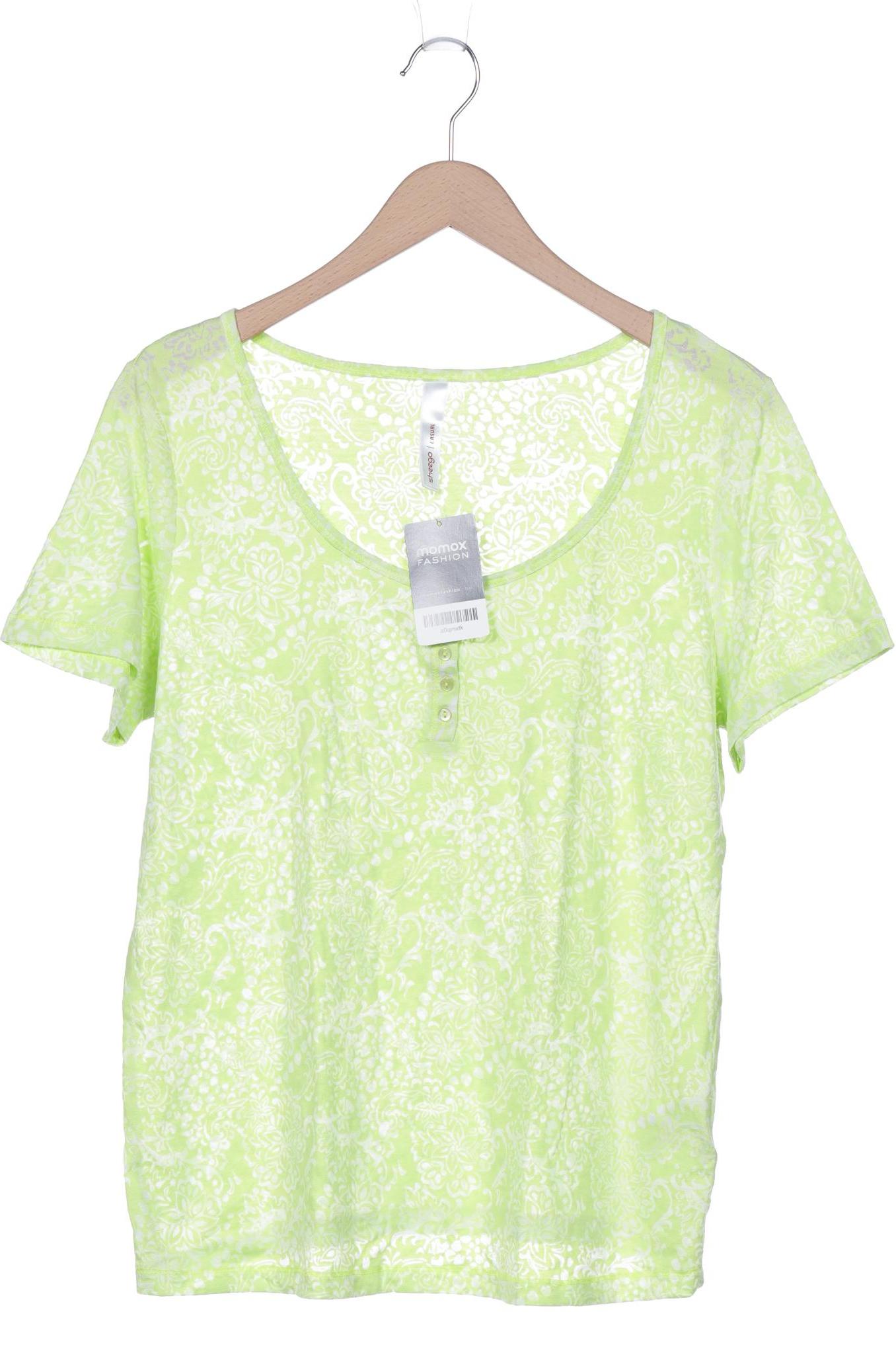 

sheego Damen T-Shirt, neon