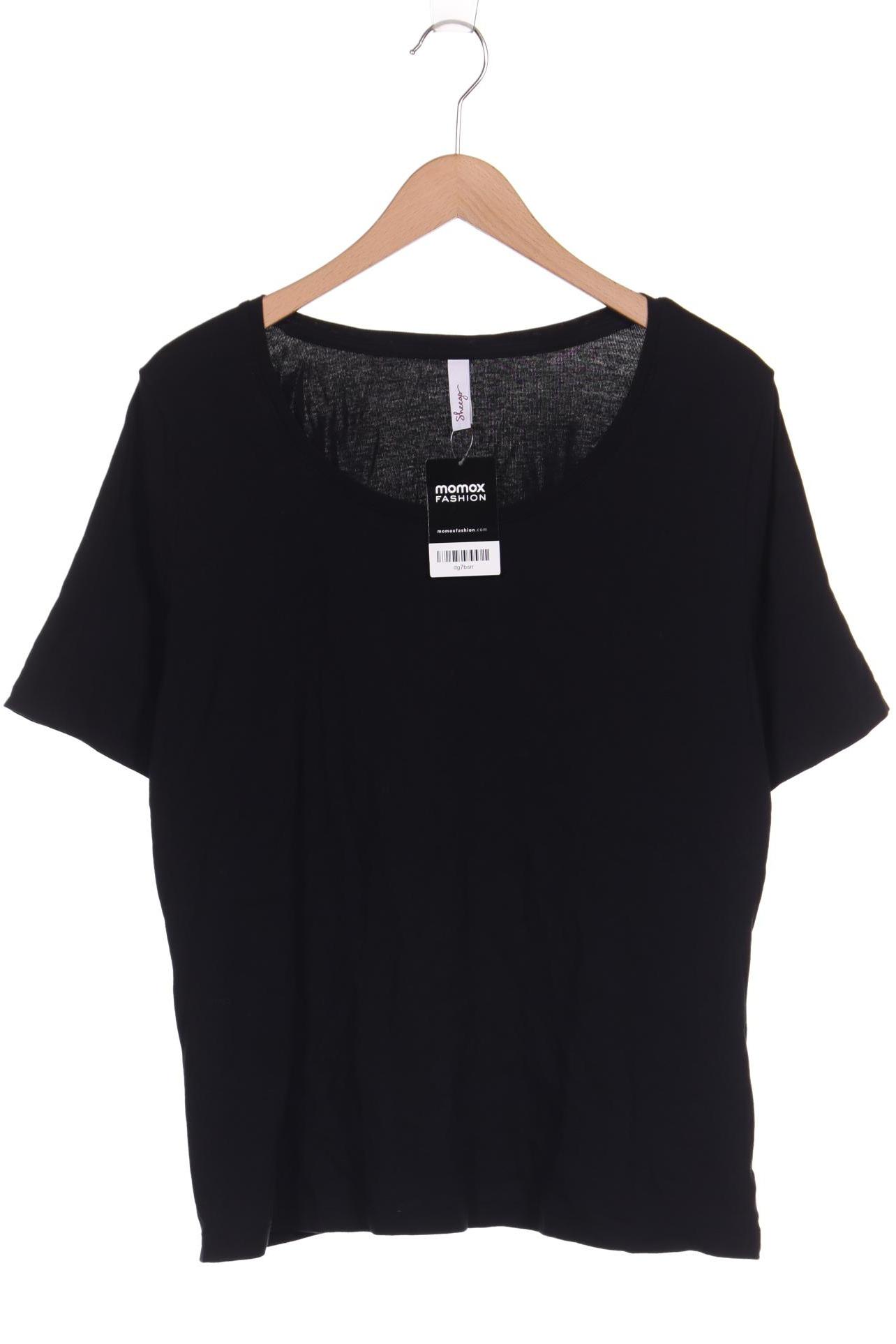 

sheego Damen T-Shirt, schwarz