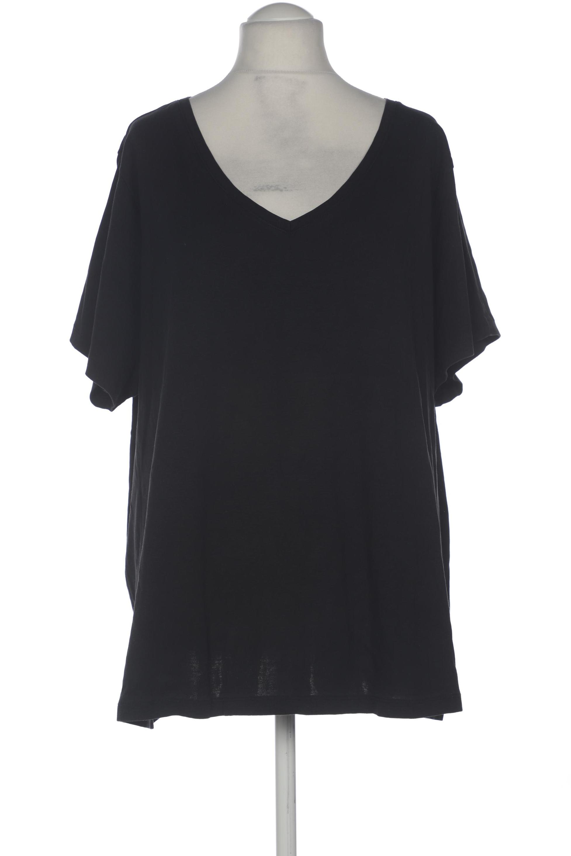 

sheego Damen T-Shirt, schwarz, Gr. 56