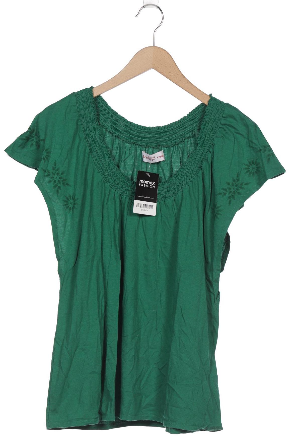 

sheego Damen T-Shirt, grün