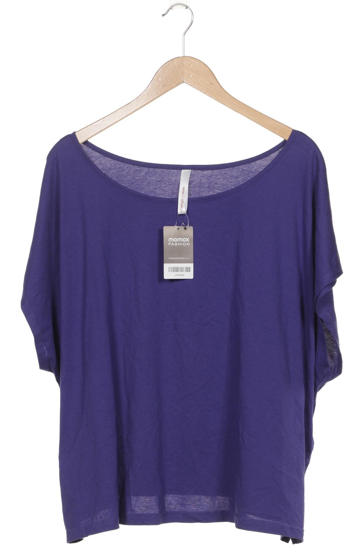 

sheego Damen T-Shirt, flieder, Gr. 48