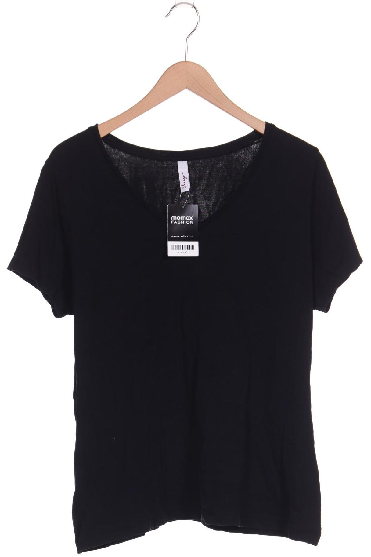 

sheego Damen T-Shirt, schwarz