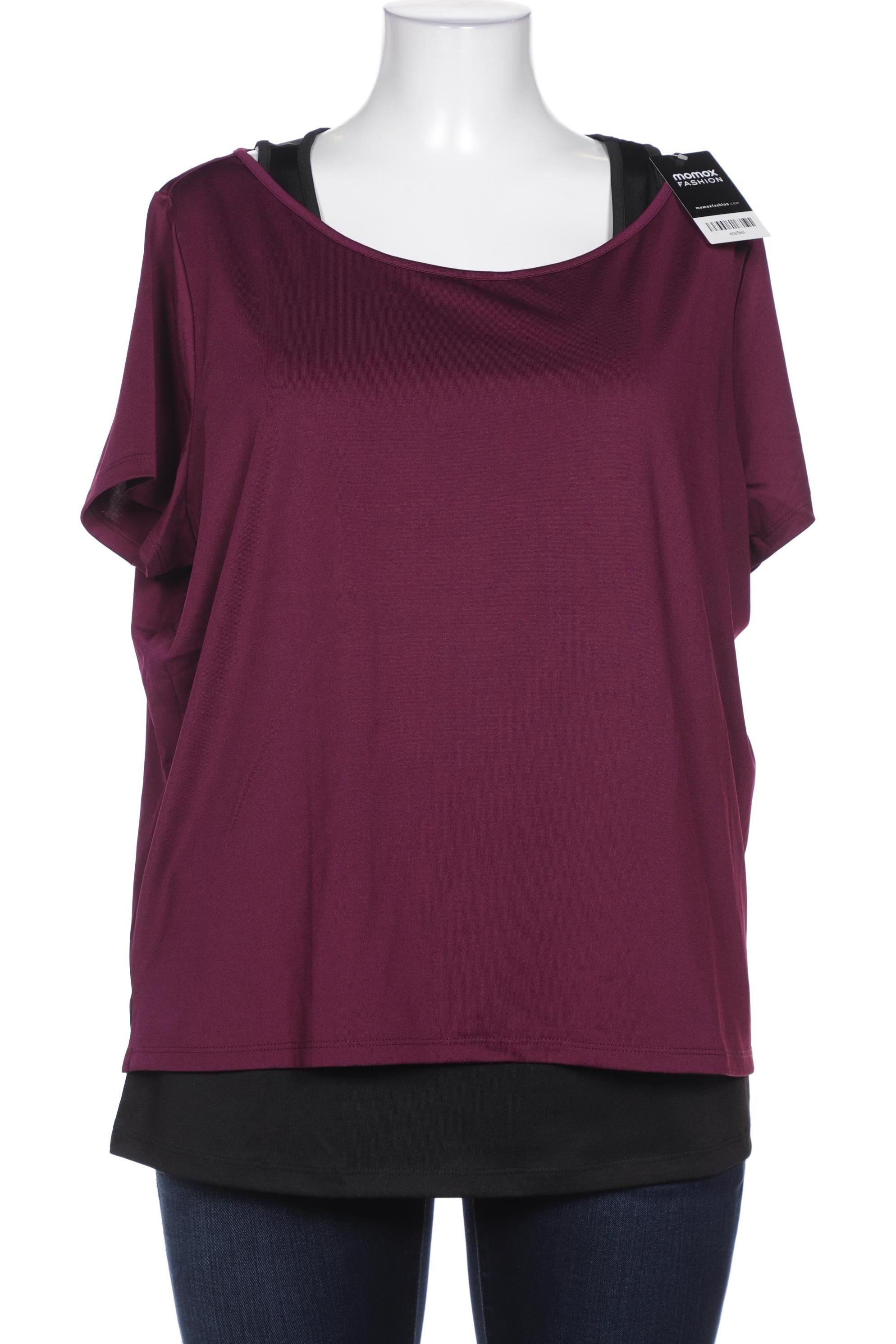 

sheego Damen T-Shirt, bordeaux