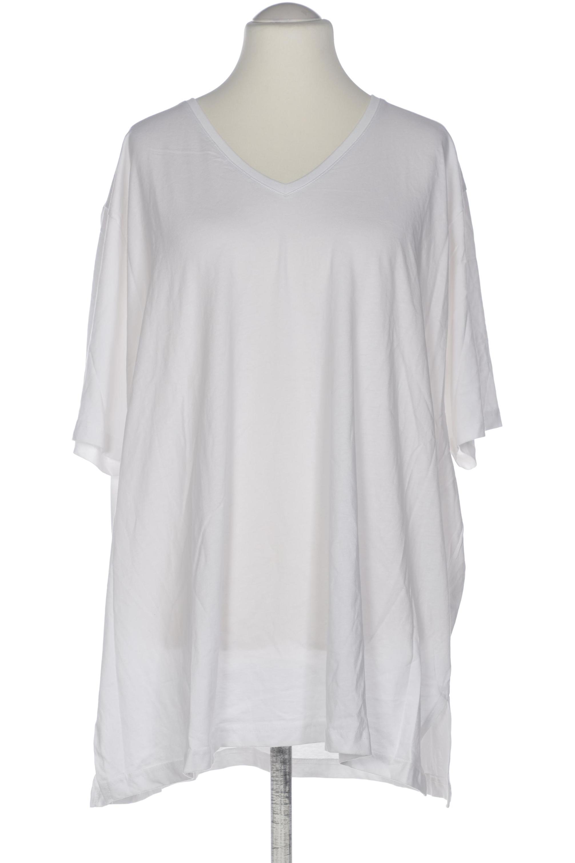 

sheego Damen T-Shirt, weiß, Gr. 54