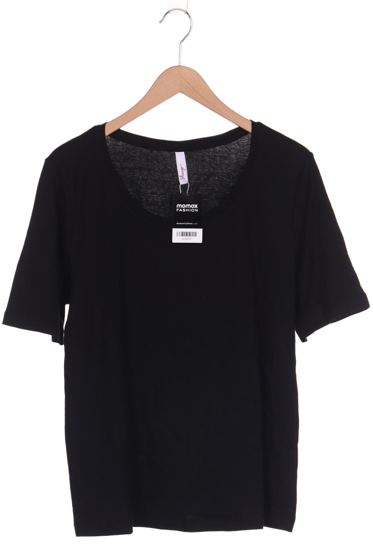 

sheego Damen T-Shirt, schwarz