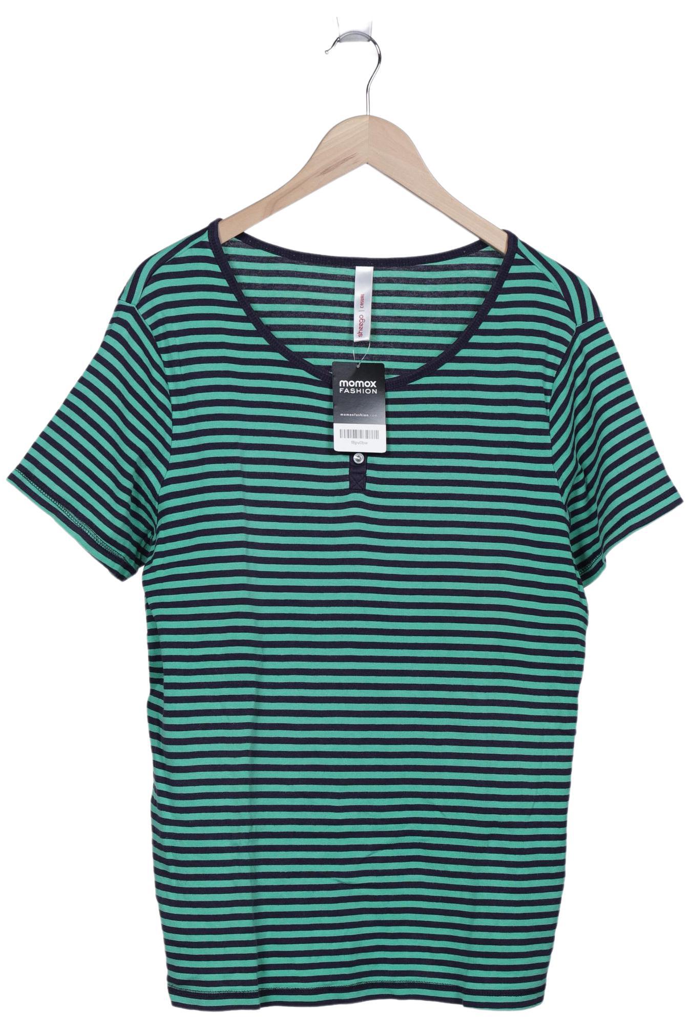 

sheego Damen T-Shirt, grün, Gr. 44