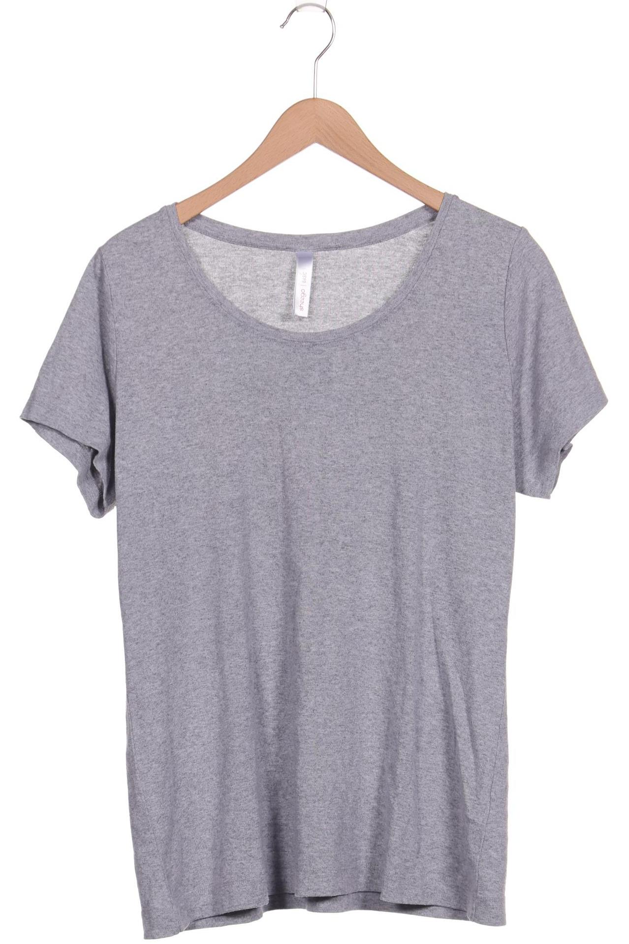 

sheego Damen T-Shirt, grau