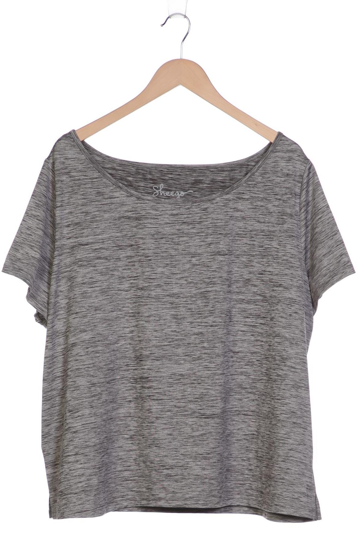 

sheego Damen T-Shirt, grau, Gr. 50