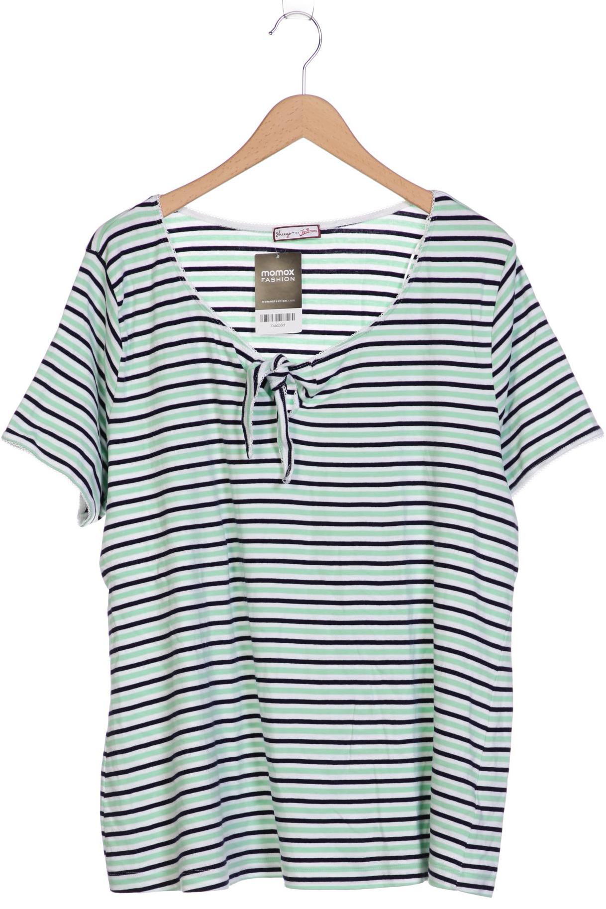 

sheego Damen T-Shirt, hellgrün, Gr. 48