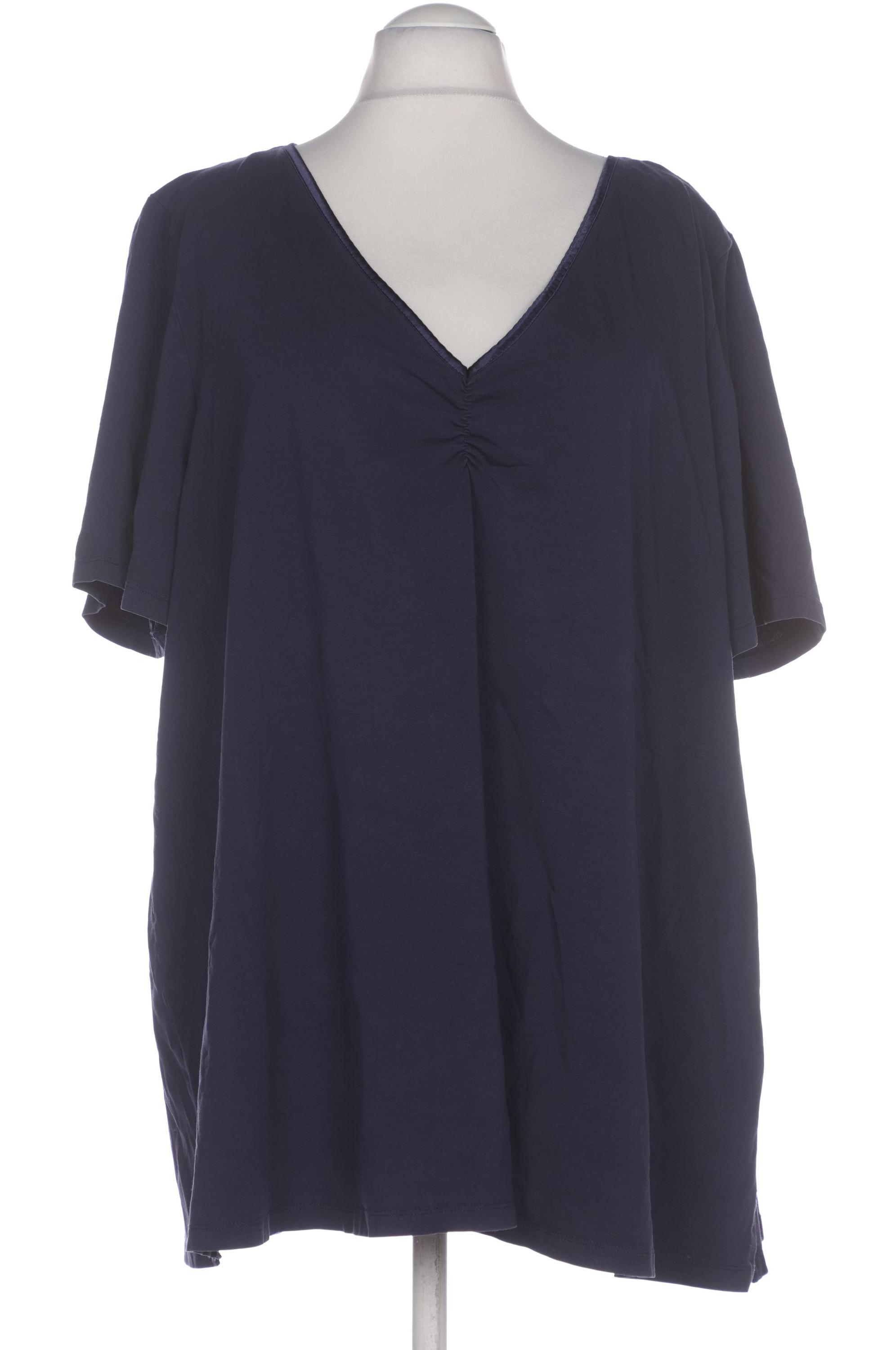 

sheego Damen T-Shirt, marineblau, Gr. 56