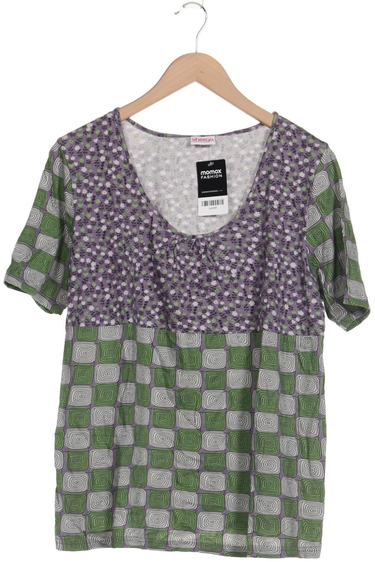 

sheego Damen T-Shirt, grün, Gr. 44